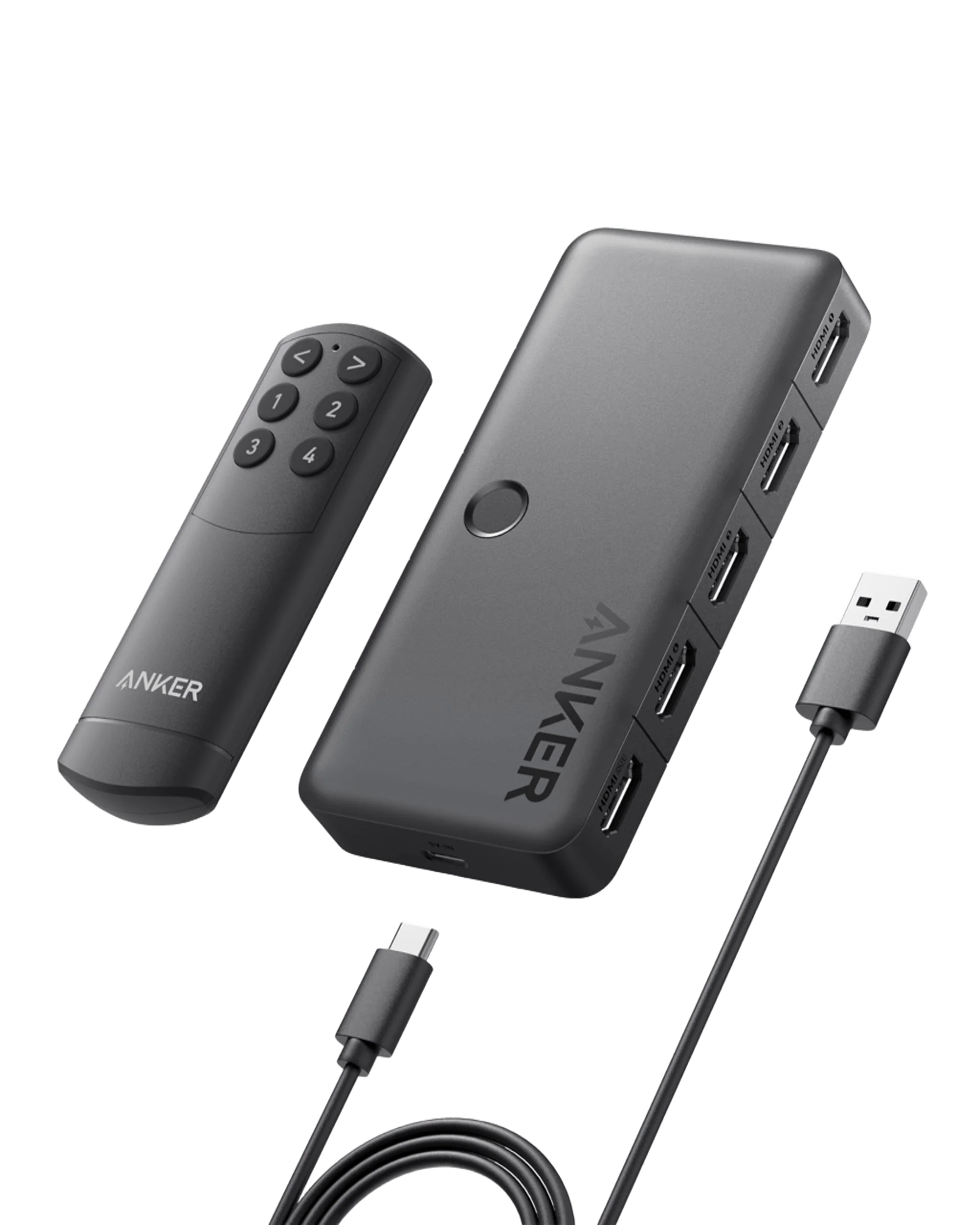 Anker HDMI Switch (4 in 1 Out, 4K HDMI)