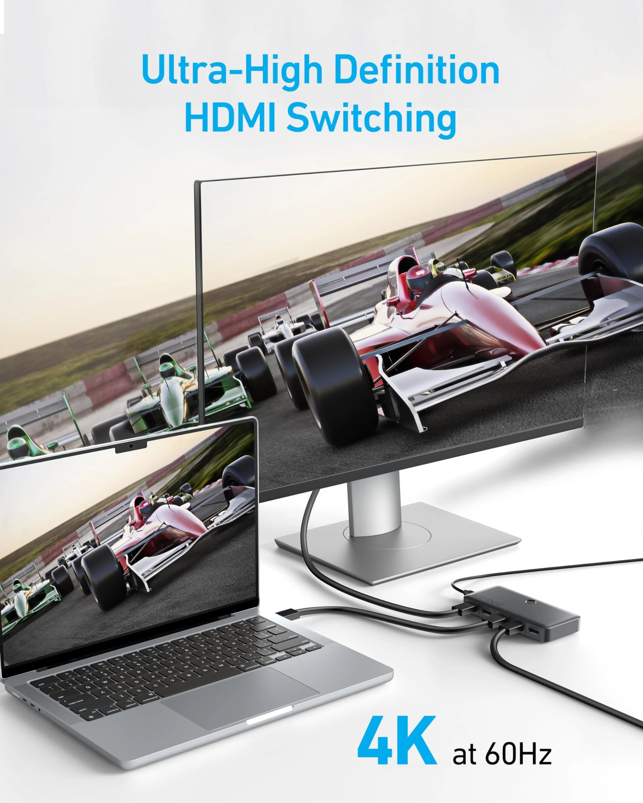 Anker HDMI Switch (4 in 1 Out, 4K HDMI) - Image 4