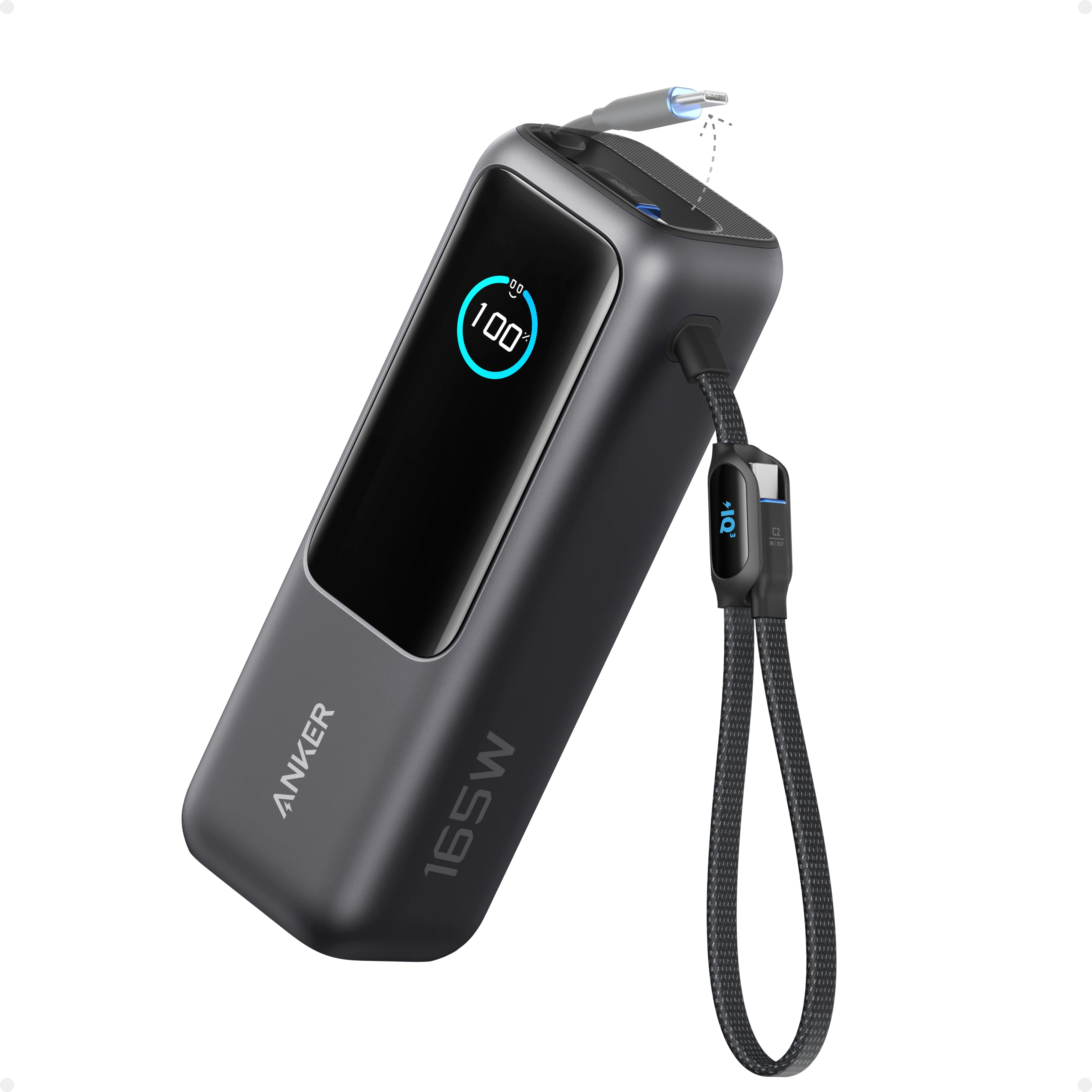 Anker Laptop Power Bank (25K, 165W, Built-In and Retractable Cables) - Image 8
