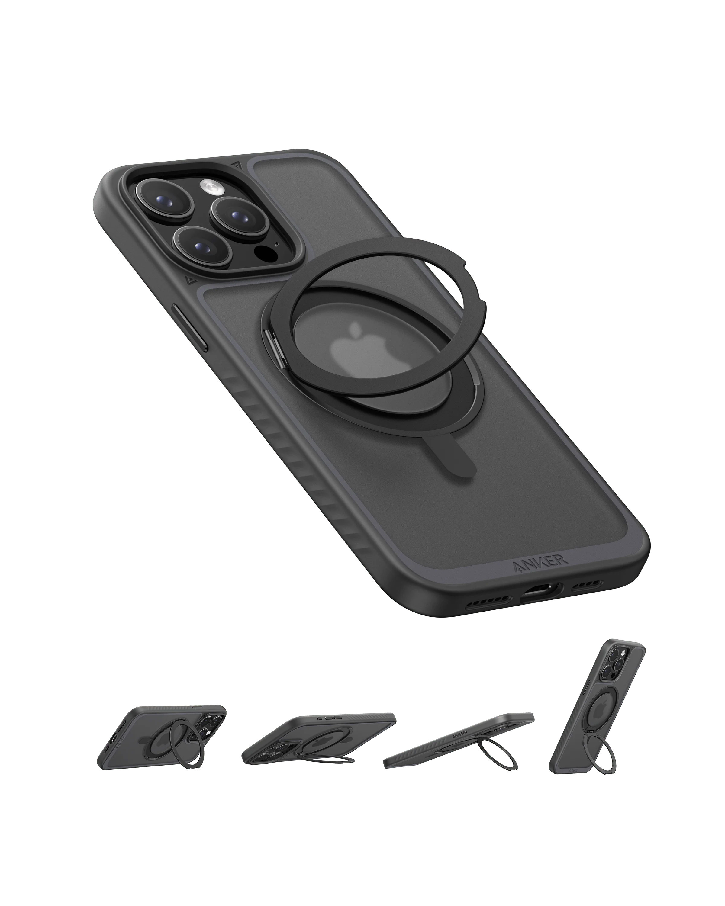 Anker MagGo Magnetic Case with Stand (360° Ring Stand)
