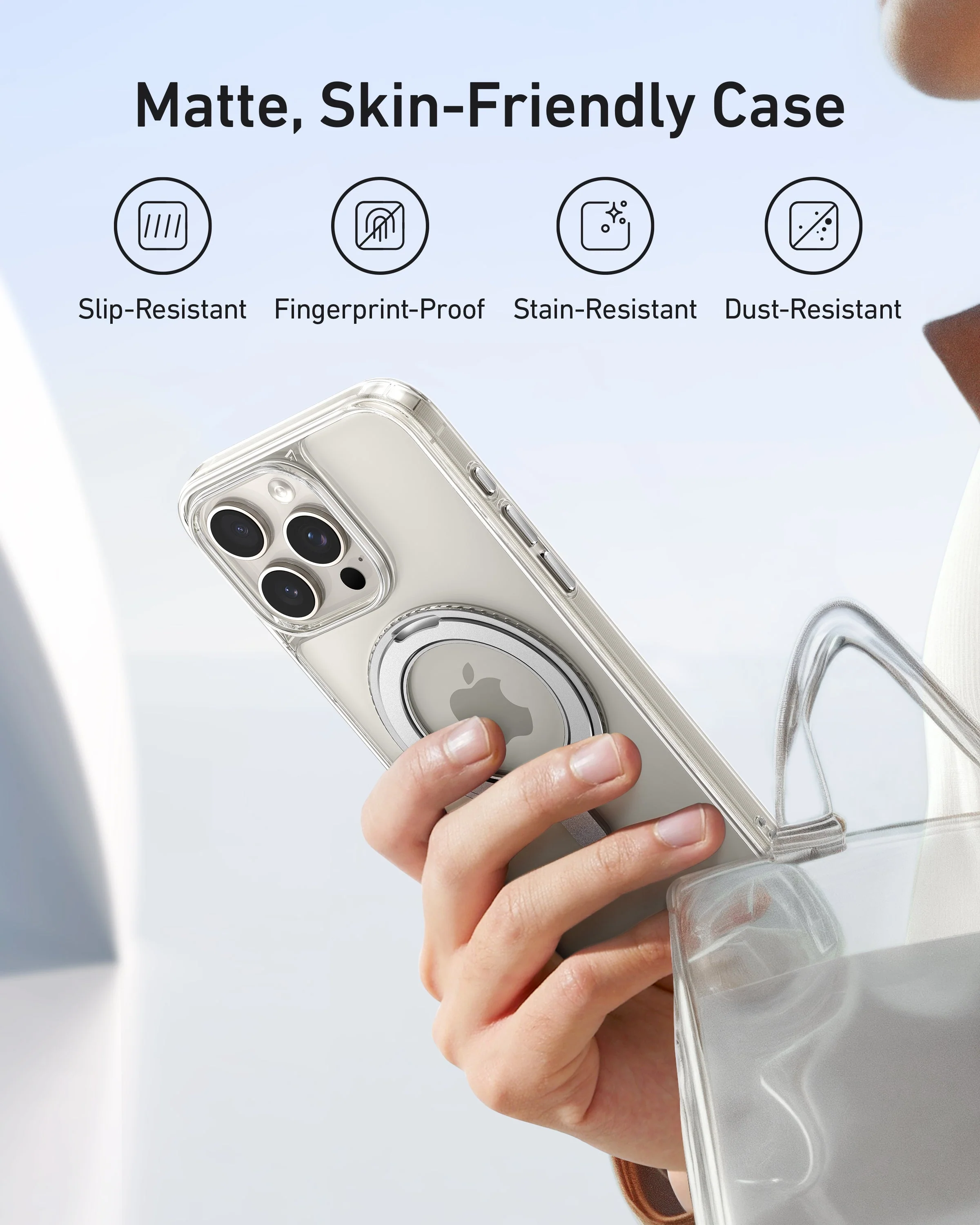 Anker MagGo Magnetic Case with Stand (360° Ring Stand) - Image 17