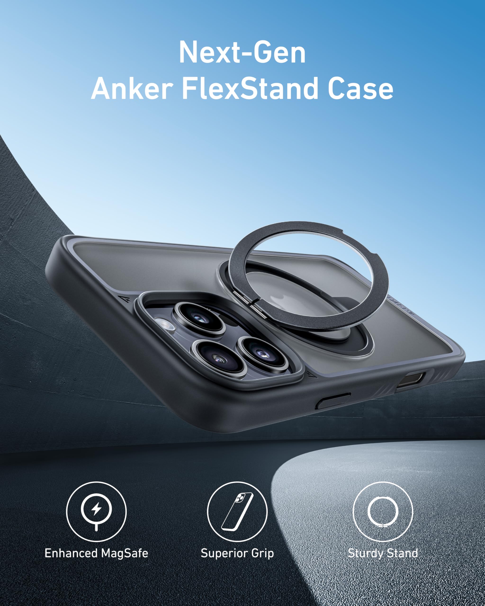 Anker MagGo Magnetic Case with Stand (360° Ring Stand) - Image 25