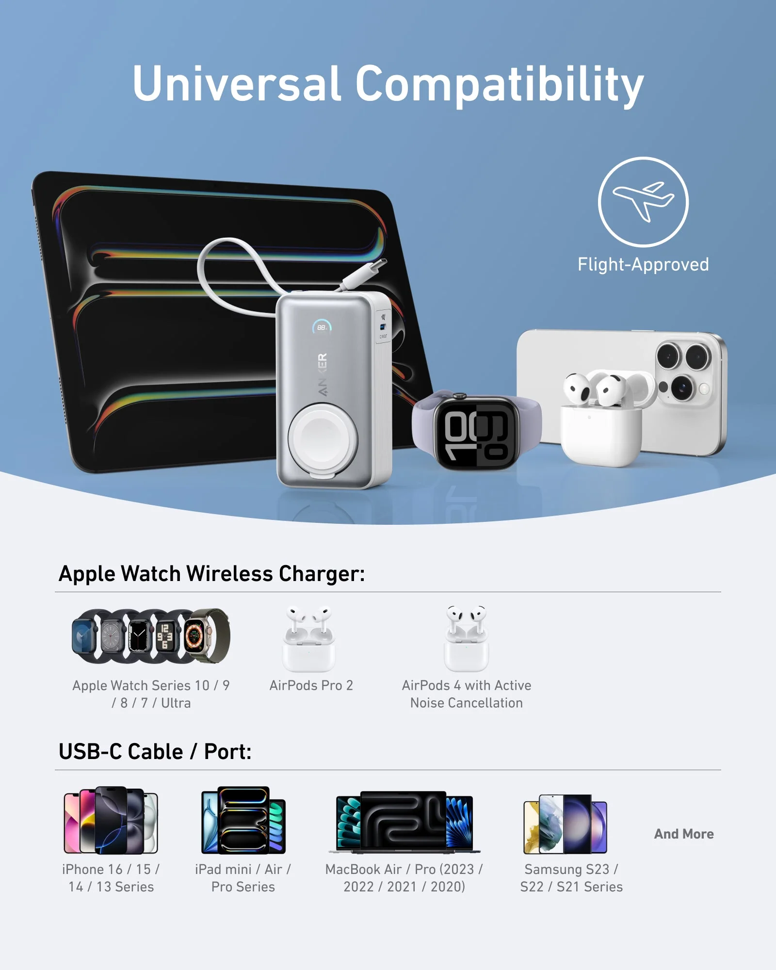 Anker MagGo Power Bank (10K, 35W, For Apple Watch) - Image 12