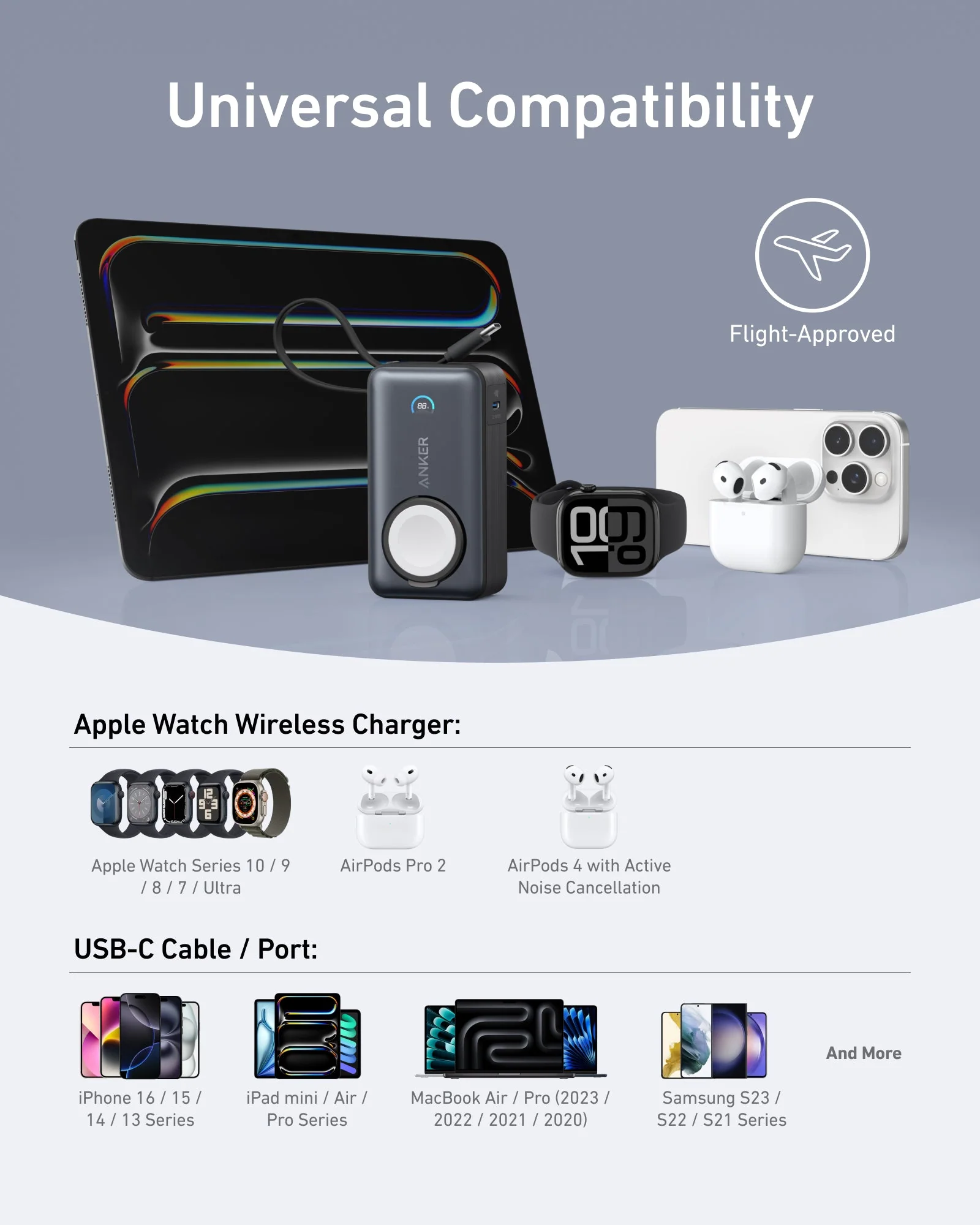 Anker MagGo Power Bank (10K, 35W, For Apple Watch) - Image 6