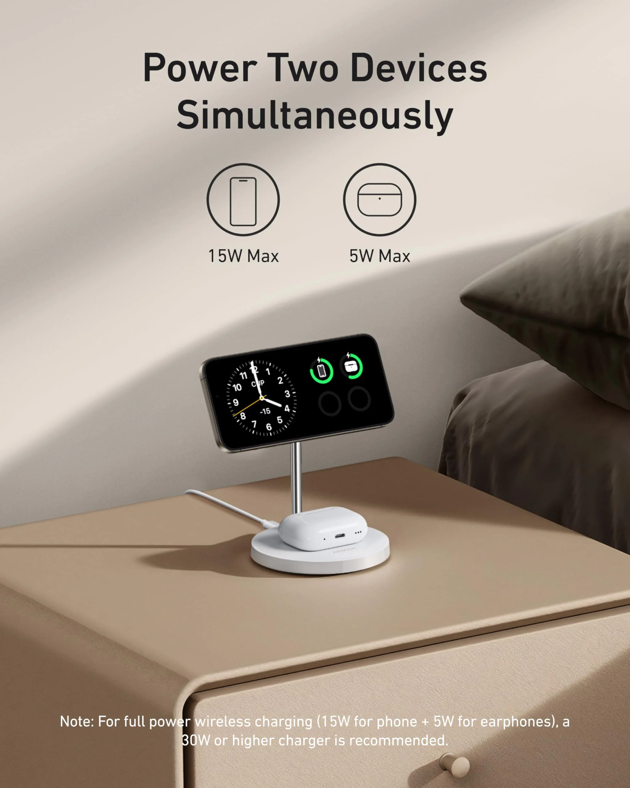 Anker MagGo Wireless Charger (2-in-1 Stand) BOA - Image 6