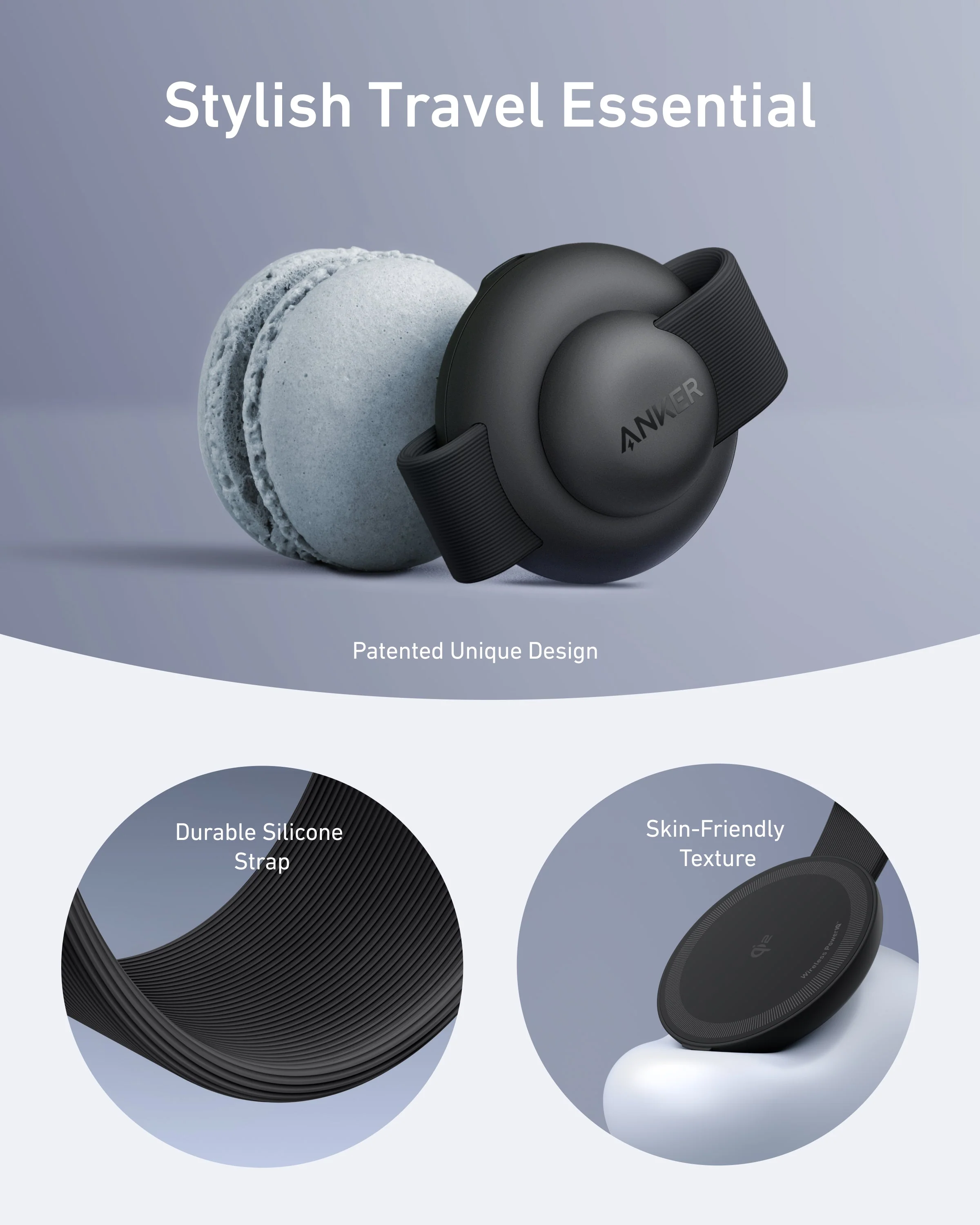 Anker MagGo Wireless Charging Station (3-in-1, Foldable Pad) - Image 7