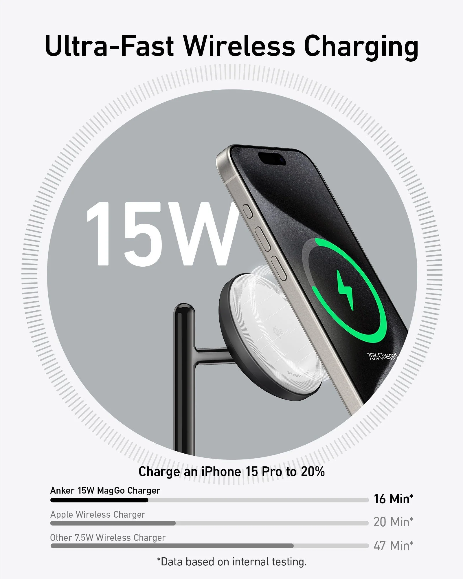 Anker MagGo Wireless Charging Station (3-in-1 Stand) - Image 5