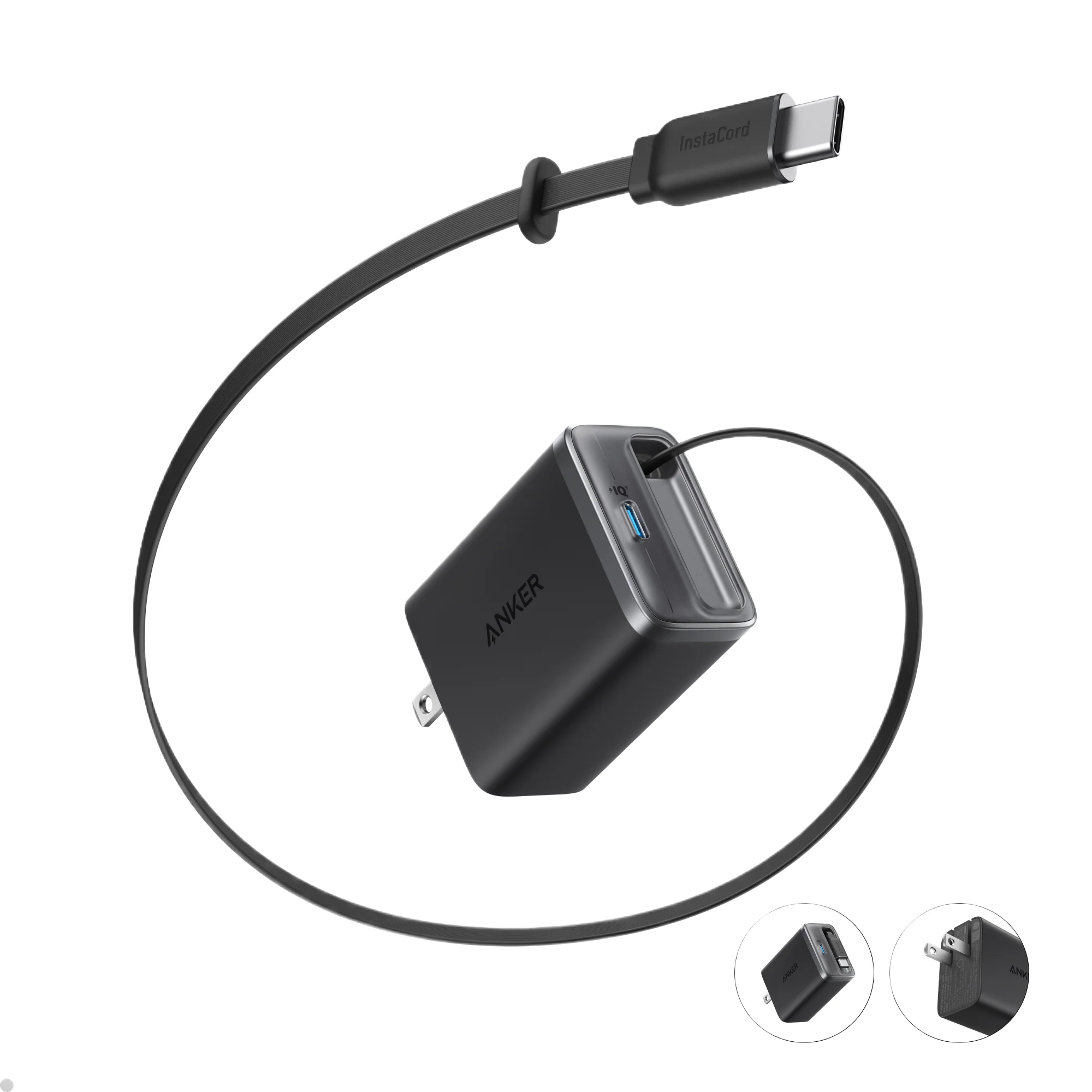 Anker Nano Charger (35W, Built-In Retractable USB-C Cable) - Image 7