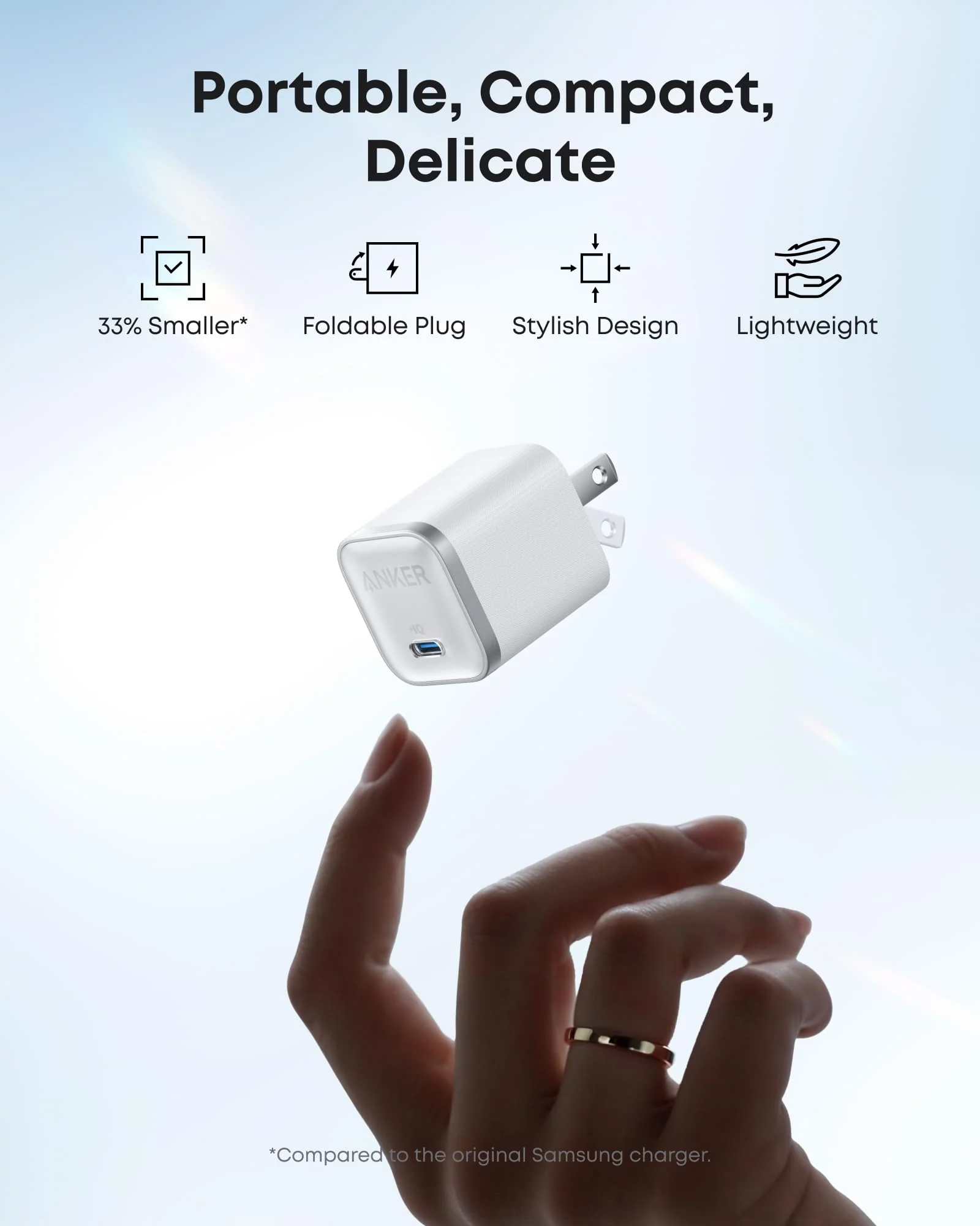 Anker Nano Charger (45W) with USB-C to USB-C Cable - Image 9
