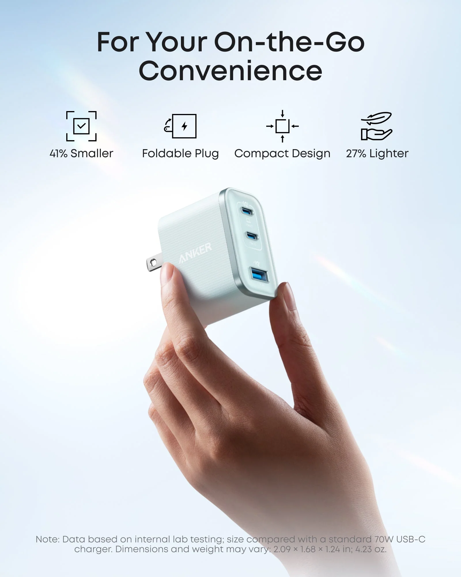 Anker Nano Charger (70W, 3 Ports) - Image 15