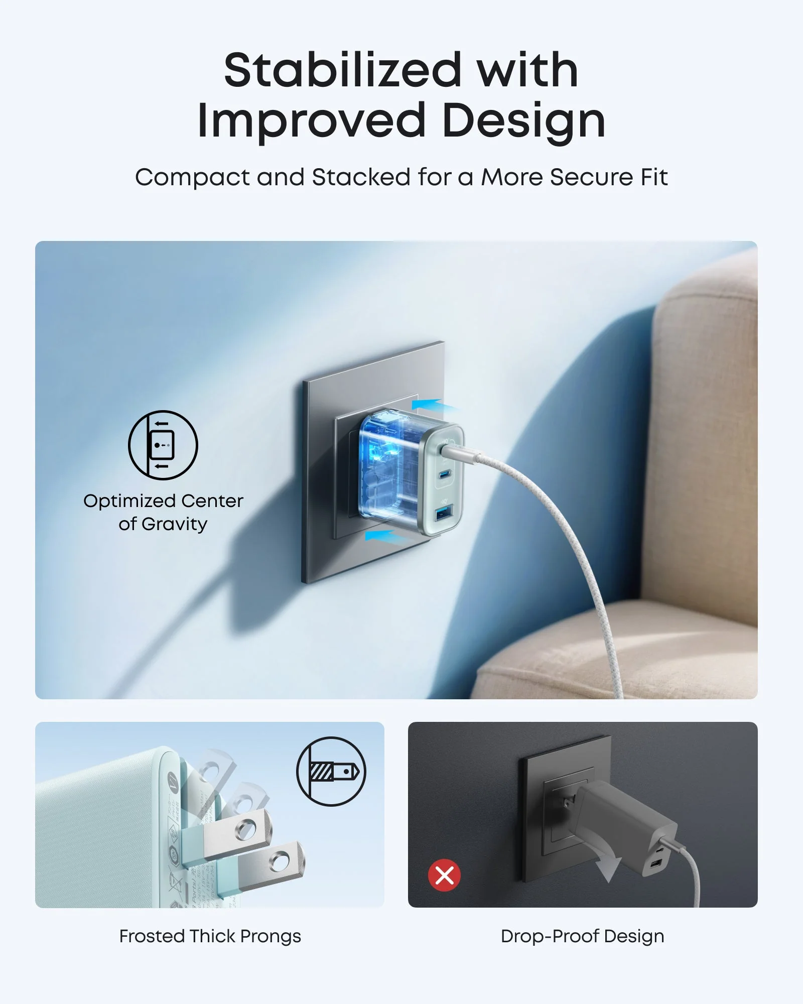 Anker Nano Charger (70W, 3 Ports) - Image 18