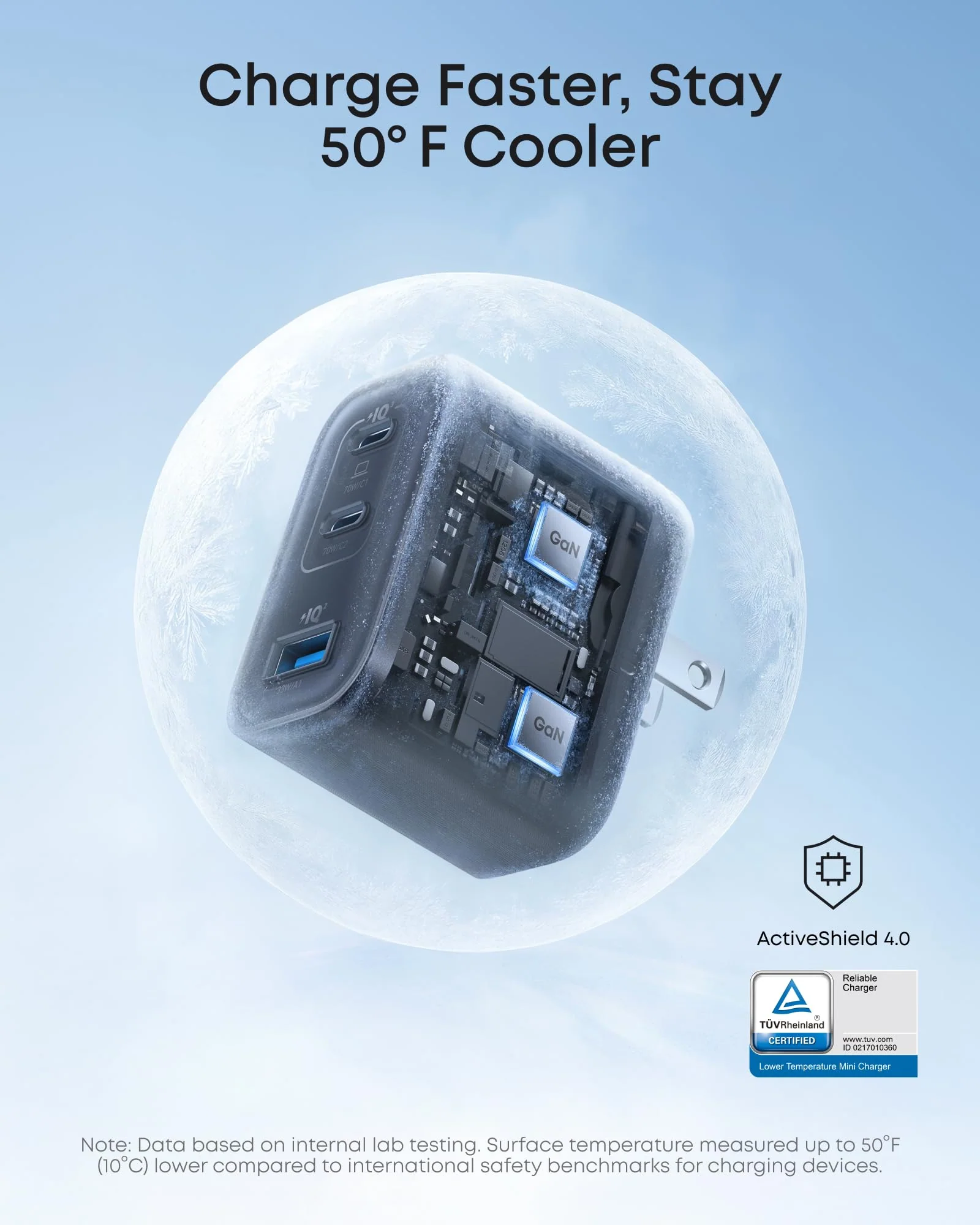 Anker Nano Charger (70W, 3 Ports) - Image 4