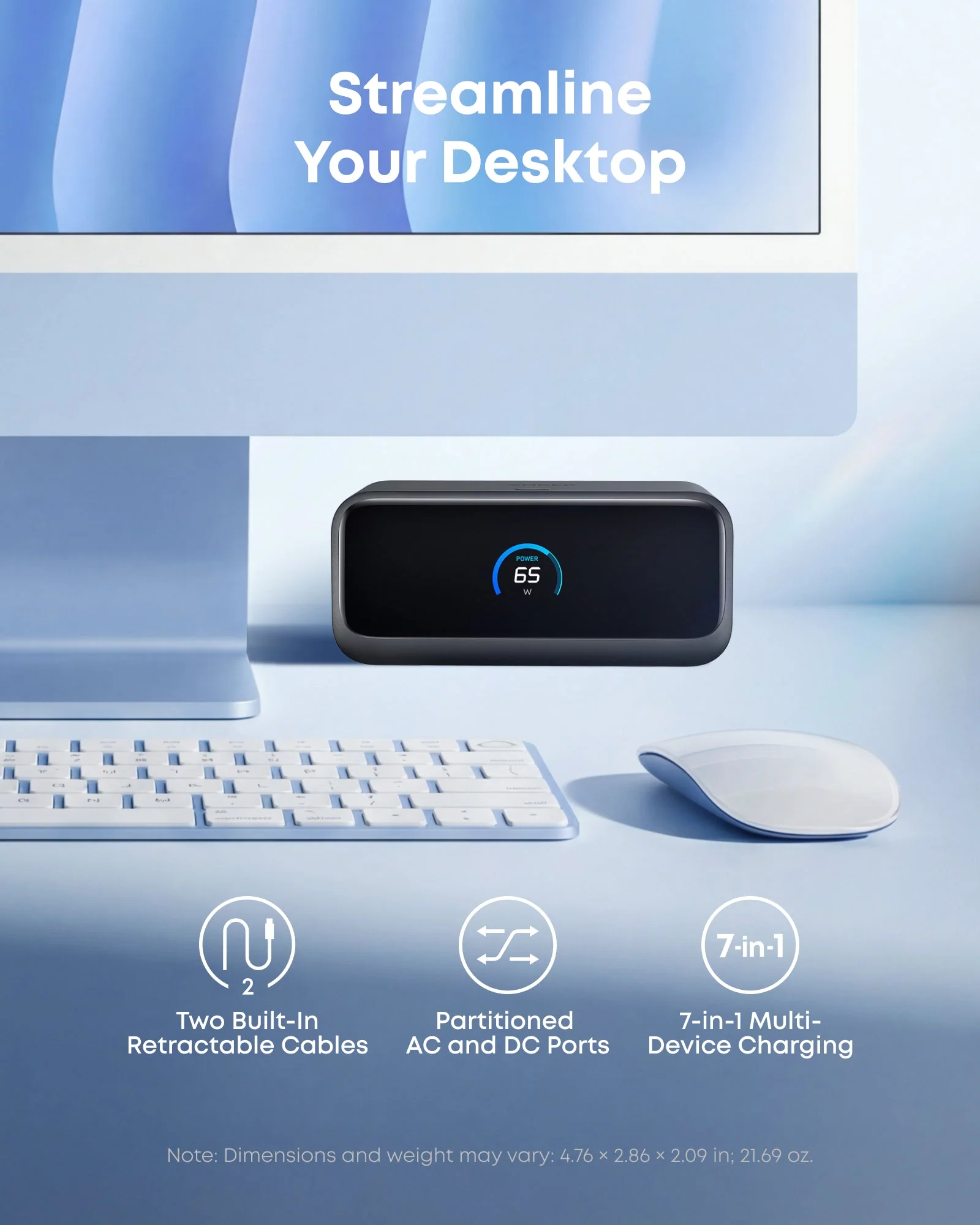 Anker Nano Charging Station (7-in-1, 100W) - Image 3