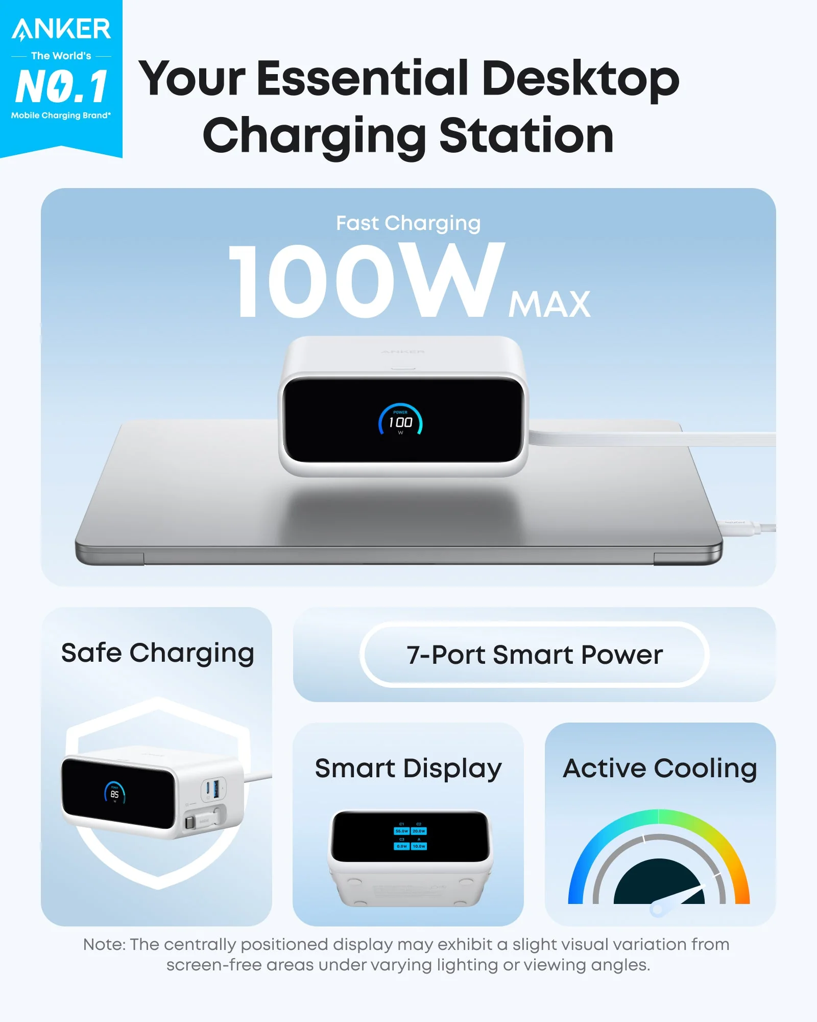 Anker Nano Charging Station (7-in-1, 100W) - Image 8