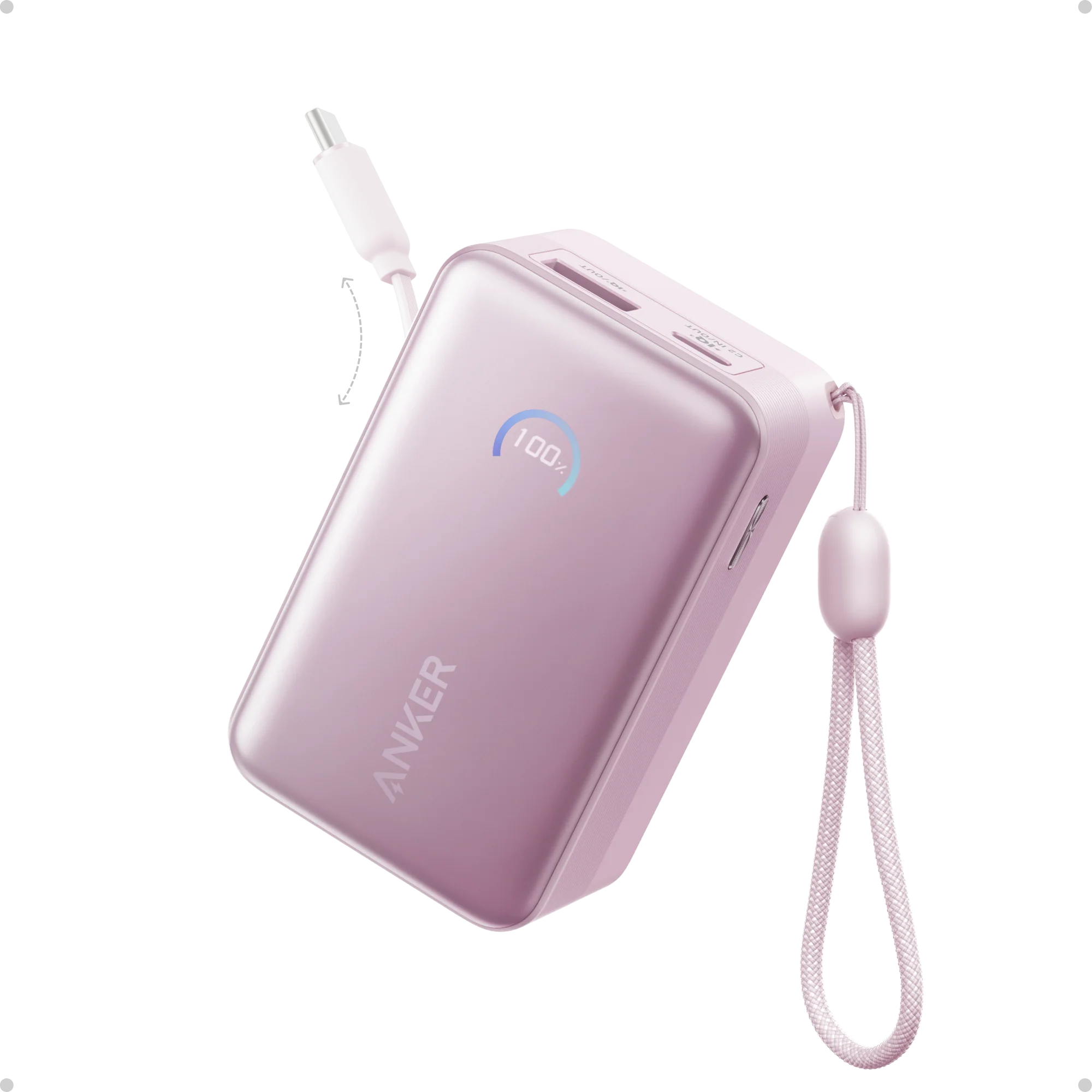 Anker Nano Power Bank (10K, 45W, Built-In Retractable USB-C Cable) - Image 24