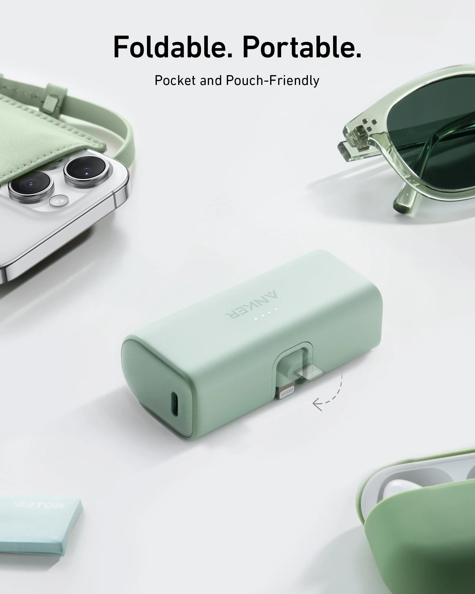 Anker Nano Power Bank (12W, Built-In Lightning Connector) - Image 15