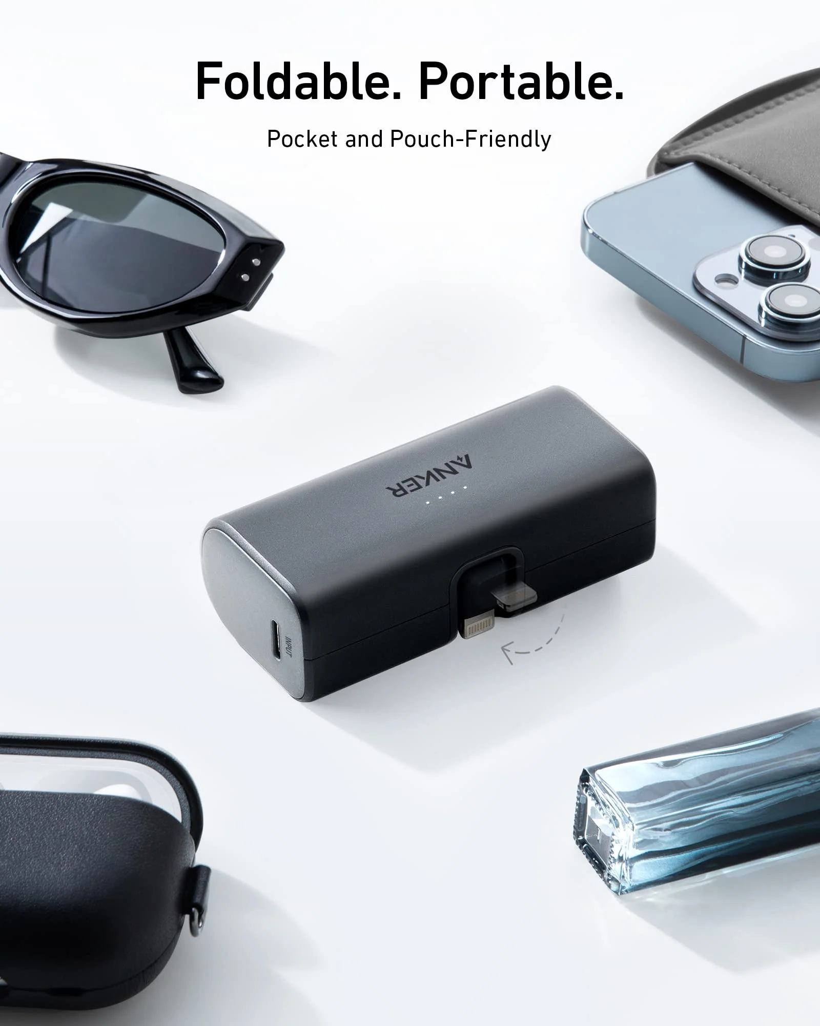 Anker Nano Power Bank (12W, Built-In Lightning Connector) - Image 3