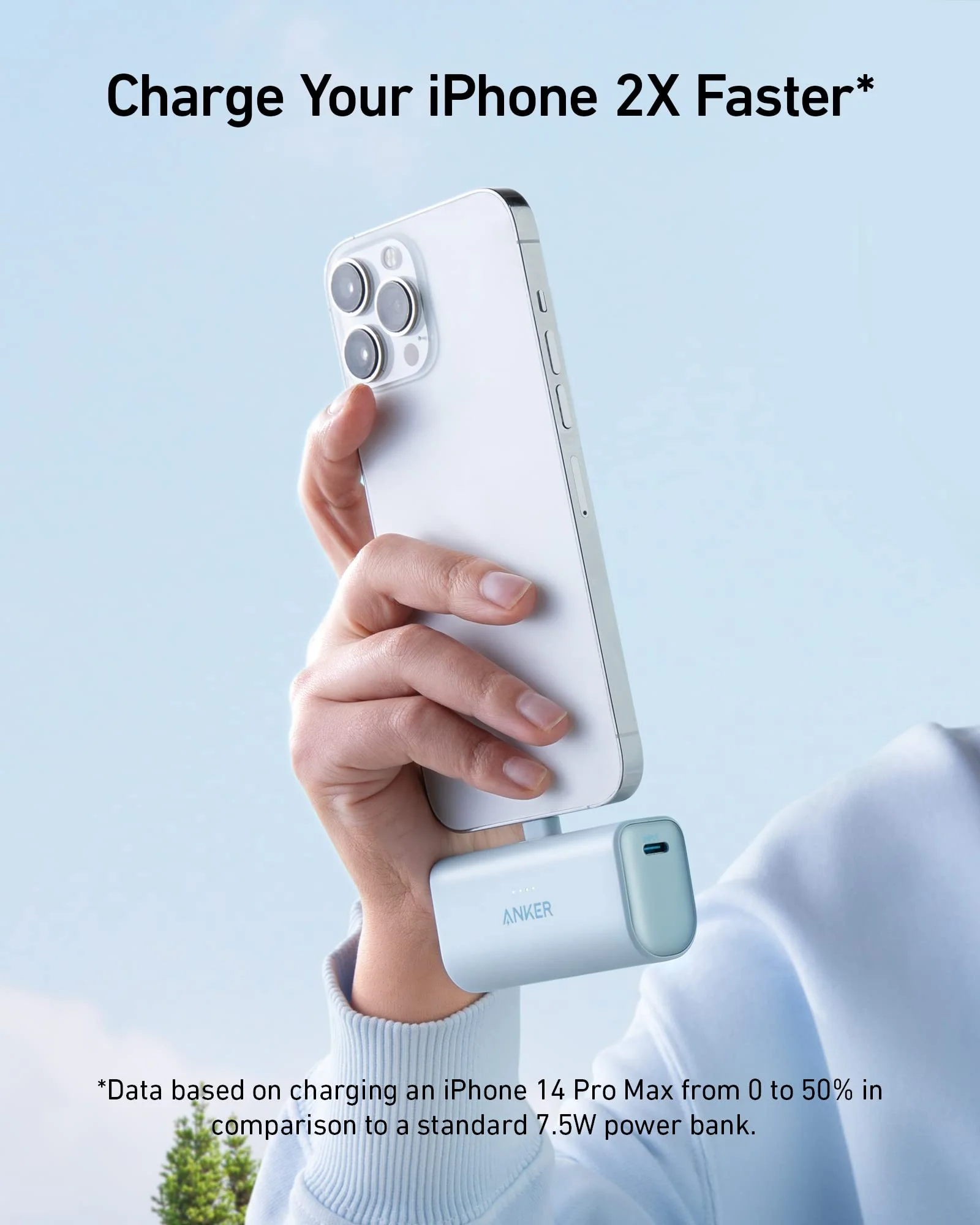 Anker Nano Power Bank (12W, Built-In Lightning Connector) - Image 4