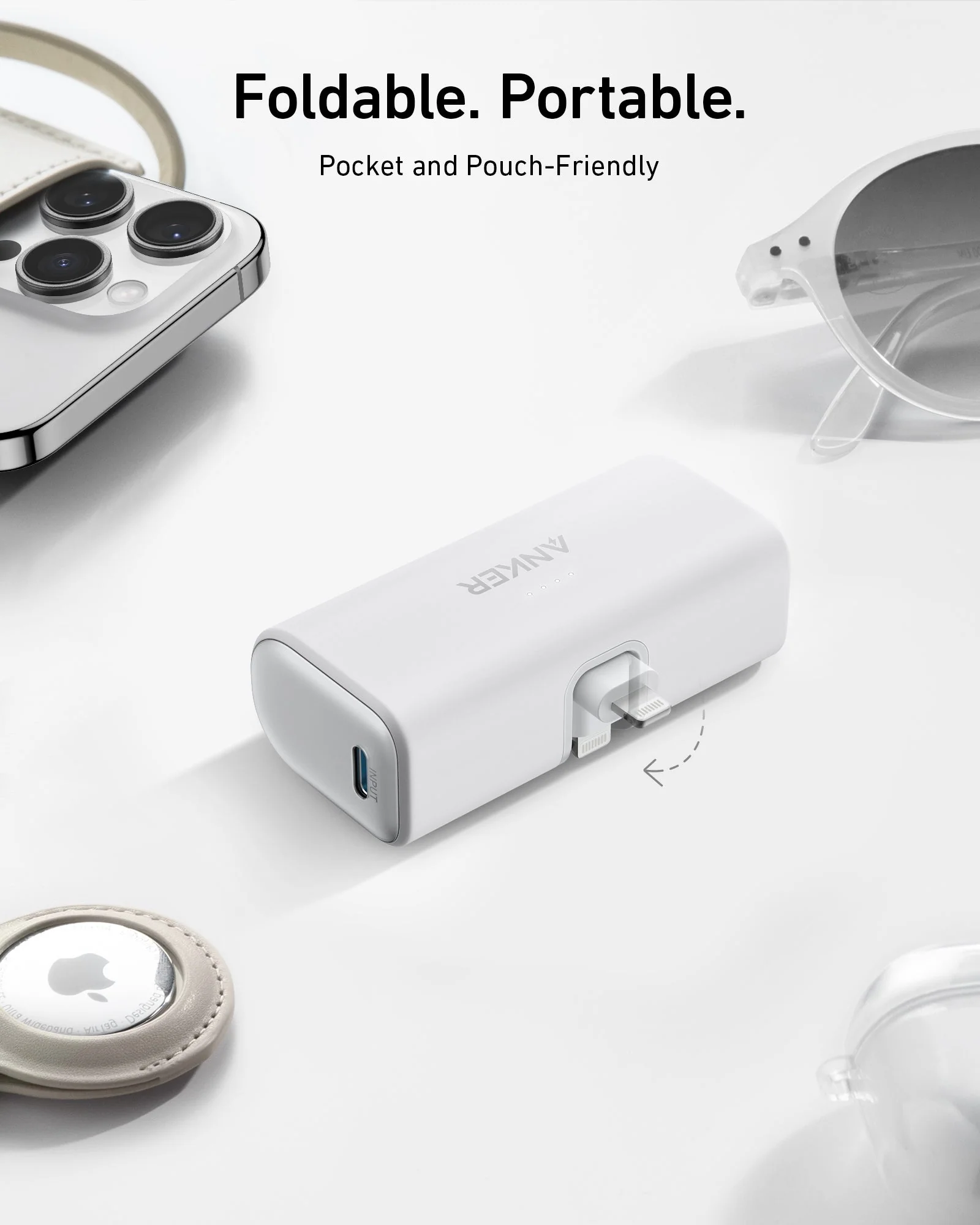 Anker Nano Power Bank (12W, Built-In Lightning Connector) - Image 9