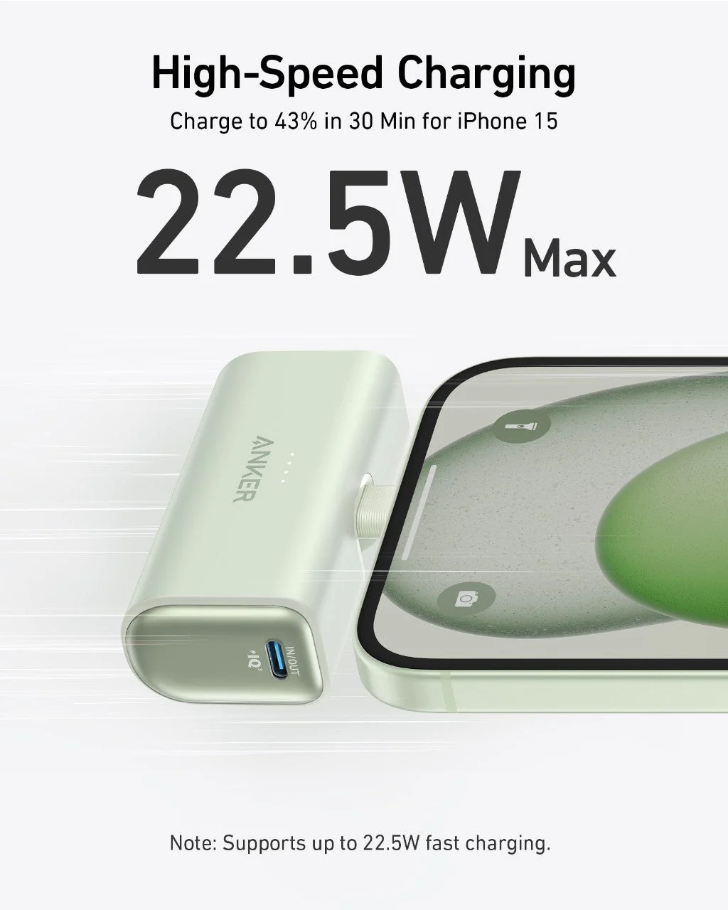 Anker Nano Power Bank (22.5W, Built-In USB-C Connector) - Image 26