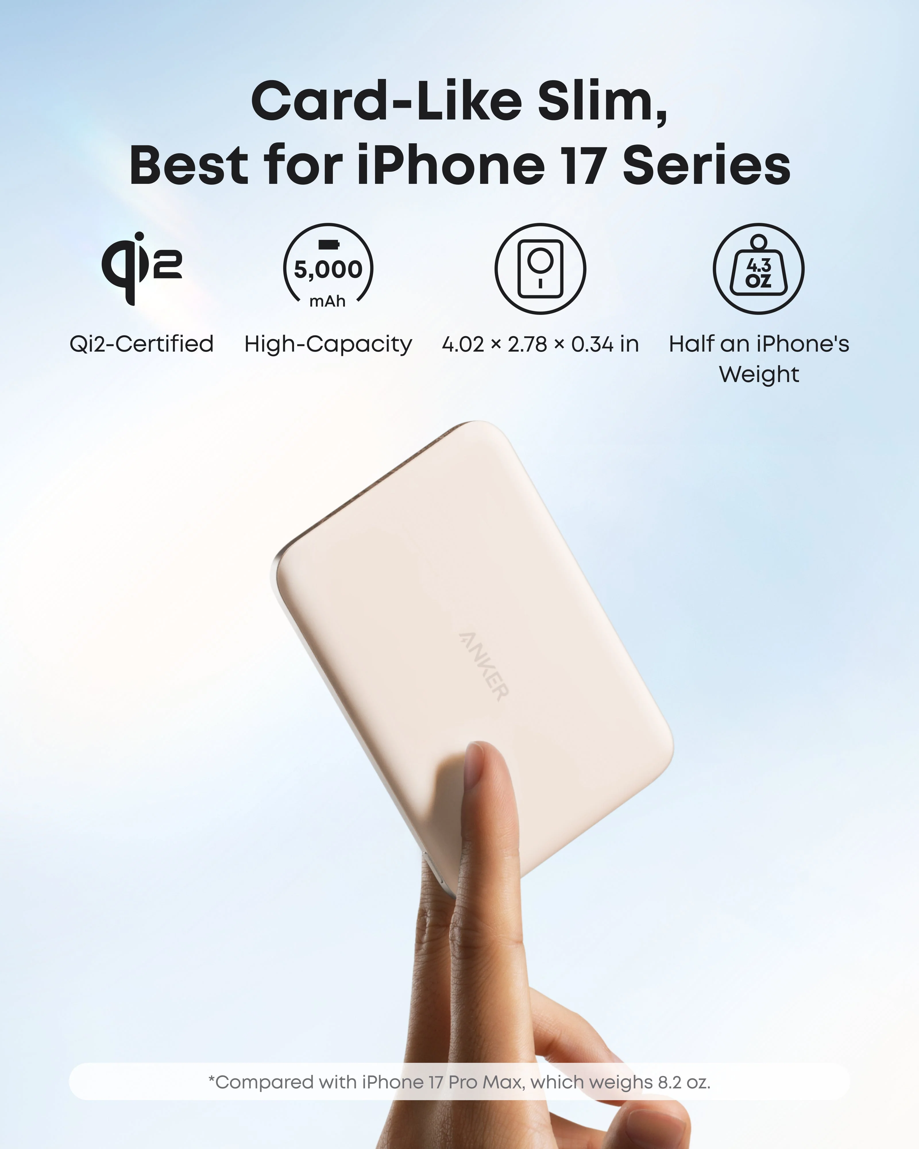 Anker Nano Power Bank (5K, MagGo, Slim) - Image 21