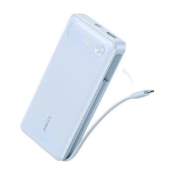 Anker Power Bank (20K, 87W, Built-In USB-C Cable) - Image 13