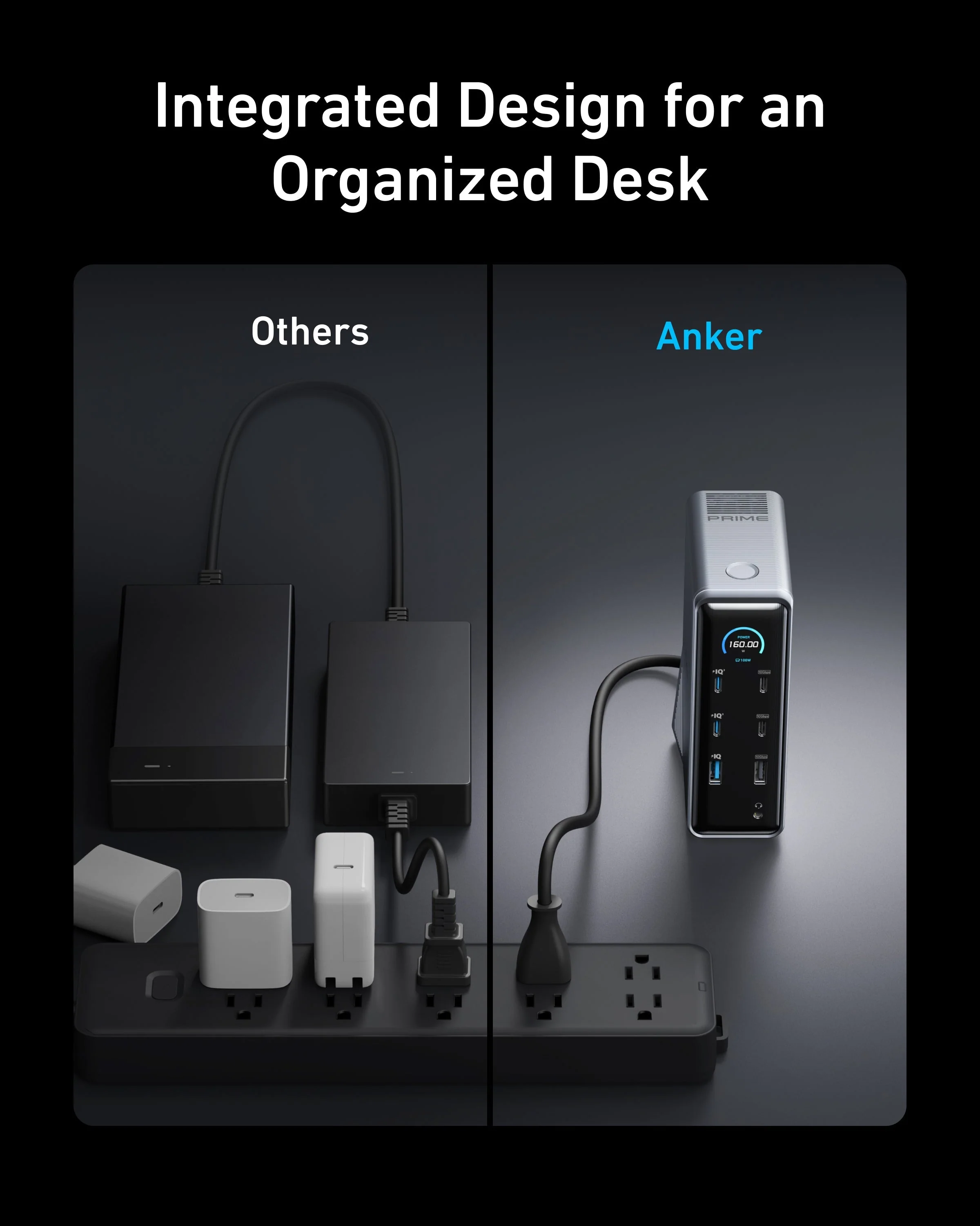 Anker Prime Charging Docking Station (14-in-1, Dual Display, 160W) - Image 5