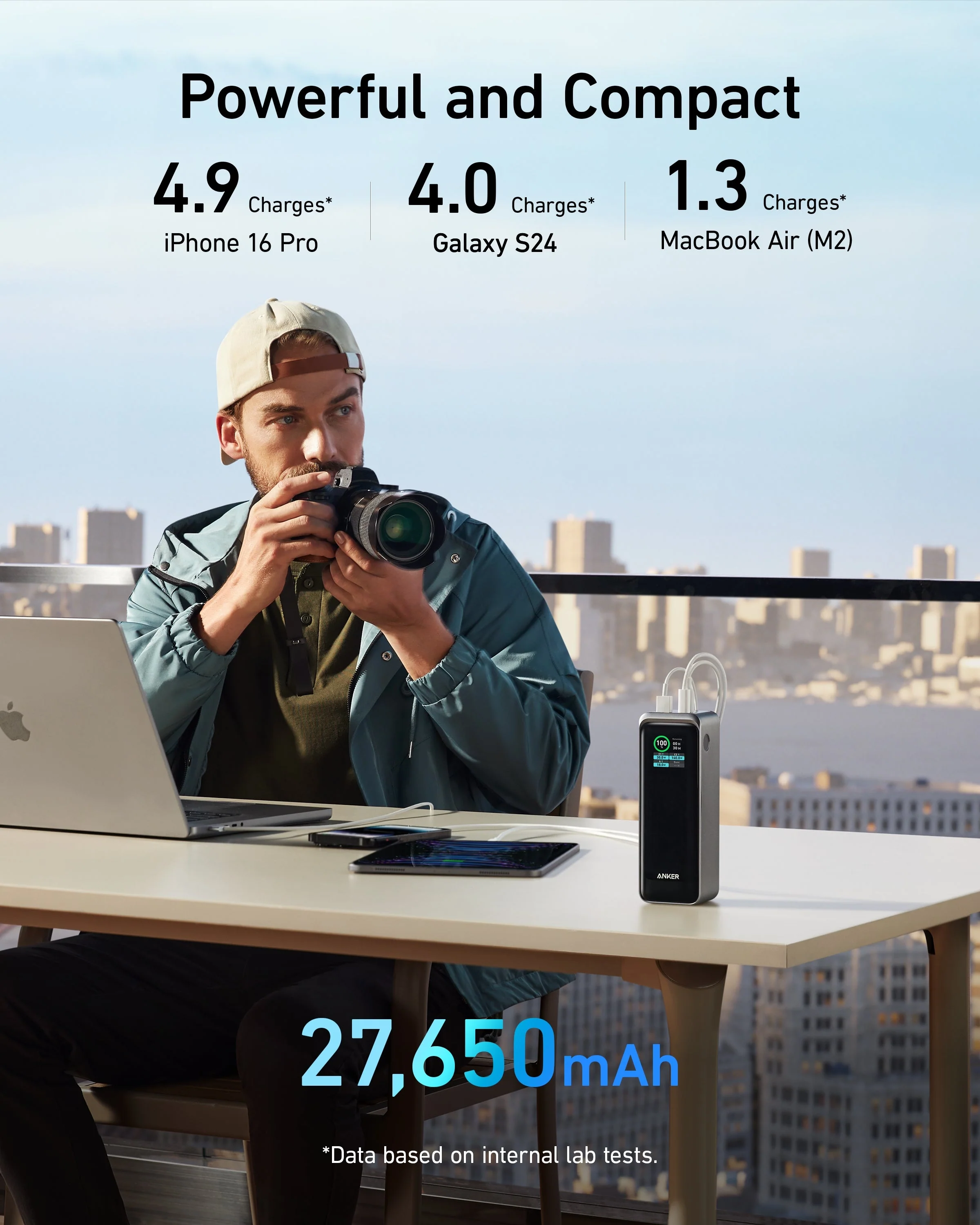 Anker Prime Power Bank (27K, 250W) - Image 4