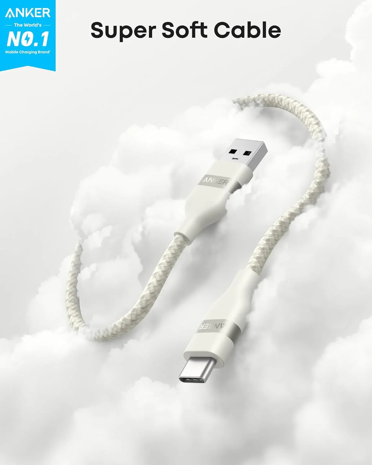 Anker USB-A to USB-C Cable (3 ft/6 ft, Upcycled-Braided) - Image 16