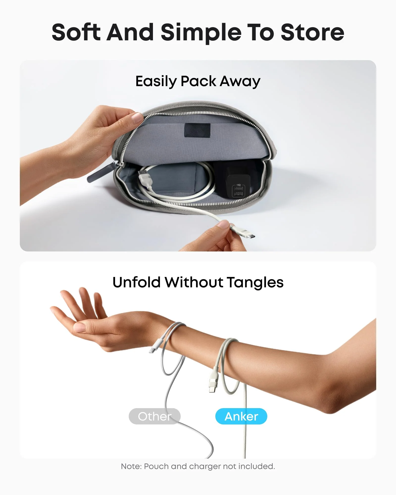 Anker USB-A to USB-C Cable (3 ft/6 ft, Upcycled-Braided) - Image 24