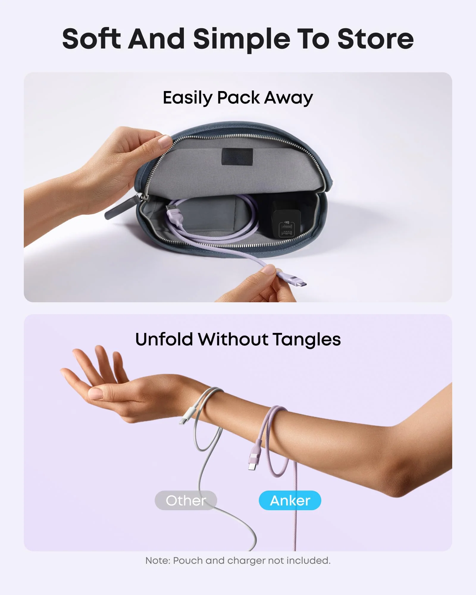 Anker USB-A to USB-C Cable (3 ft/6 ft, Upcycled-Braided) - Image 31