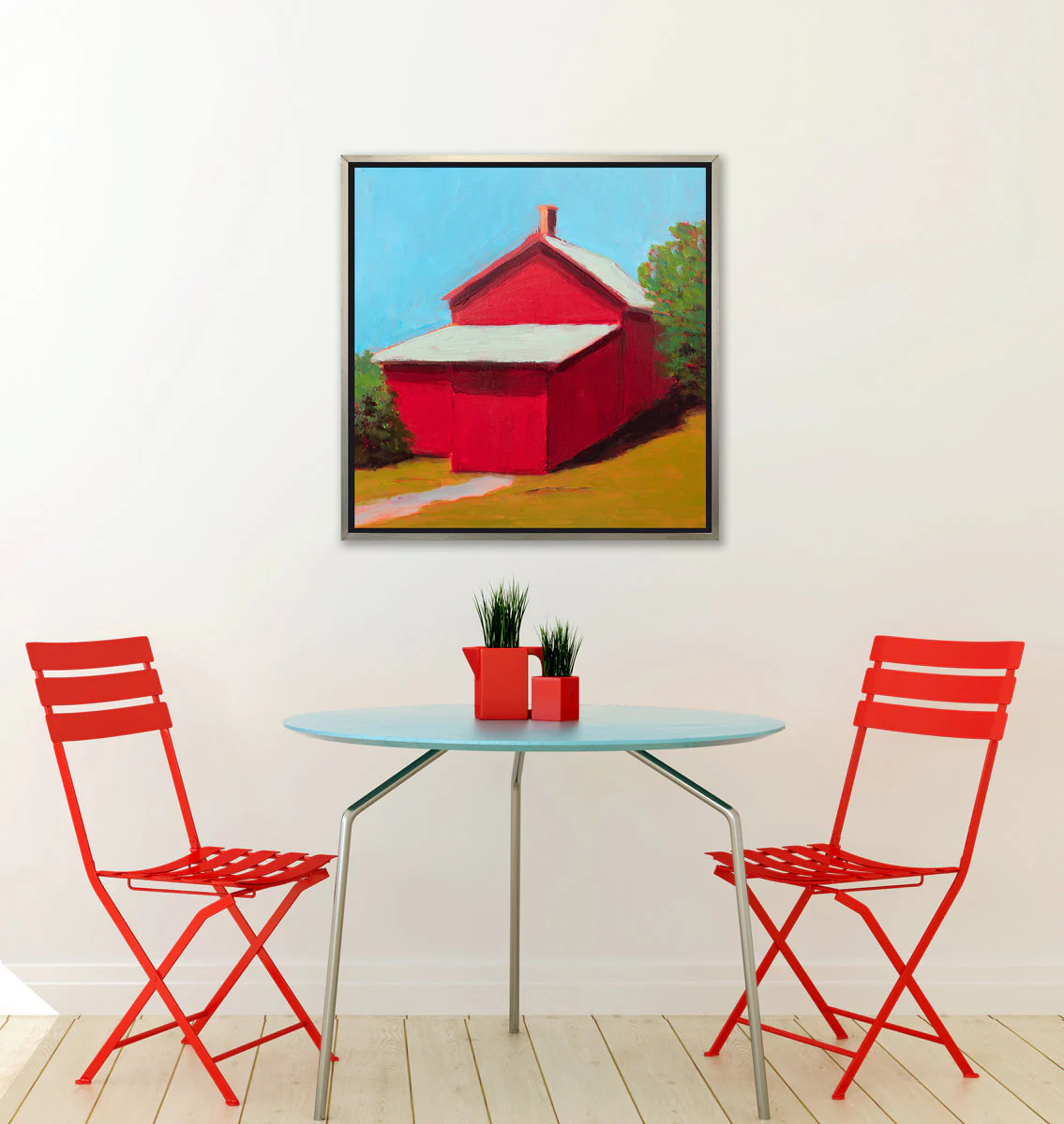Apple Barn - Open Edition Canvas Print - Image 2