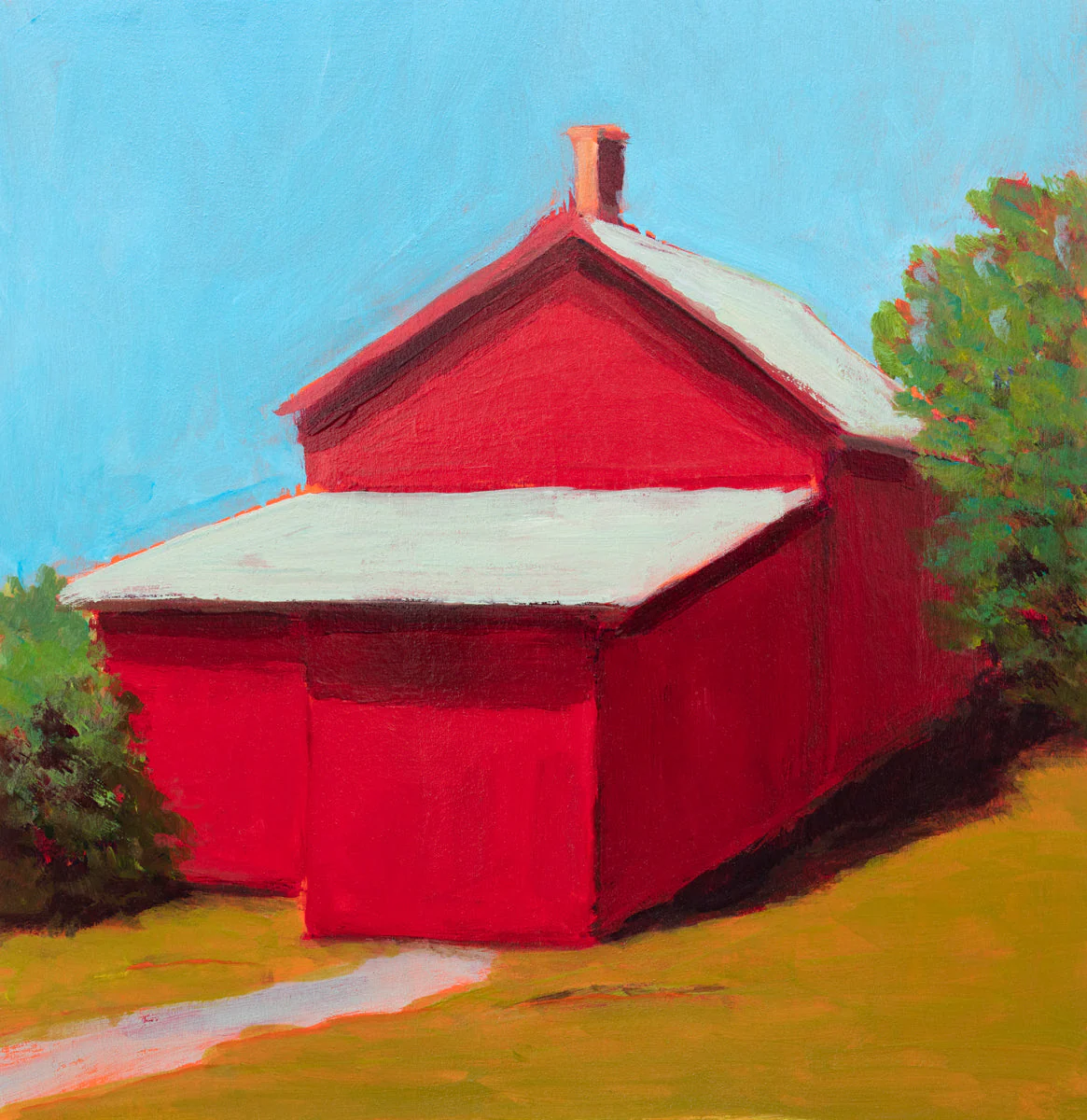 Apple Barn - Open Edition Canvas Print - Image 3
