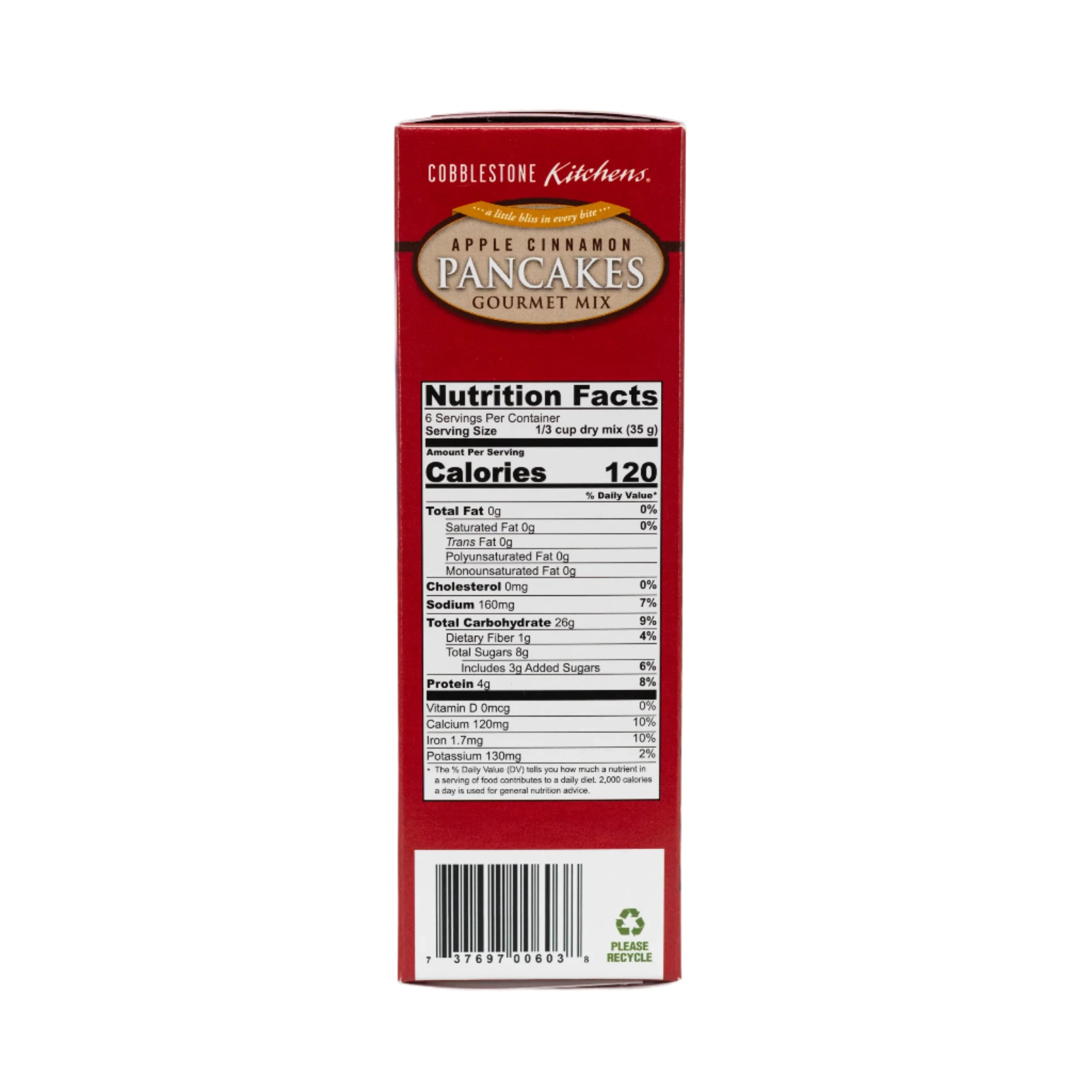 Apple Cinnamon Pancake Mix | Pack of 2 | 16 oz | Cobblestone Kitchen - Image 4