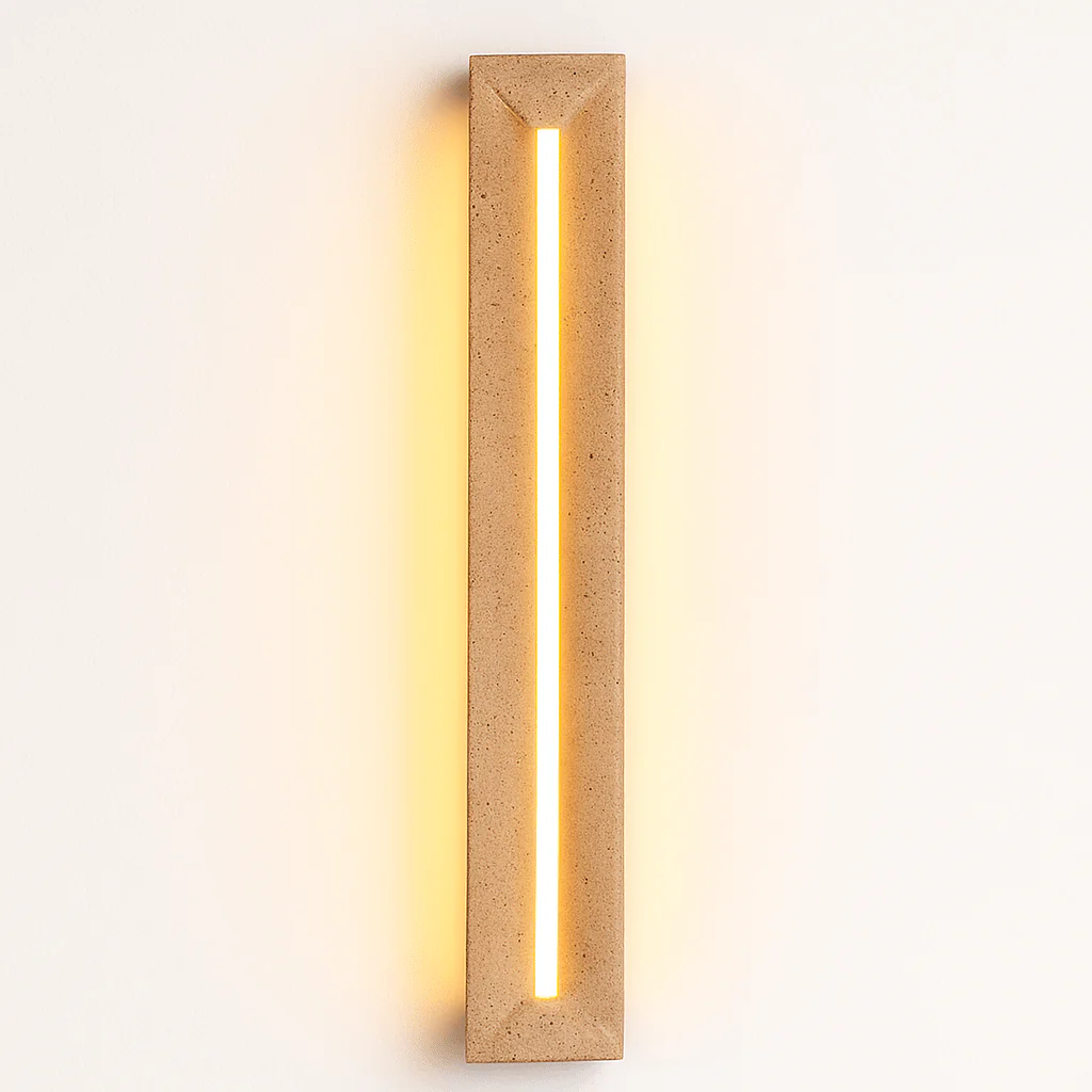 Apsu Travertine Wall Lamp - Image 2