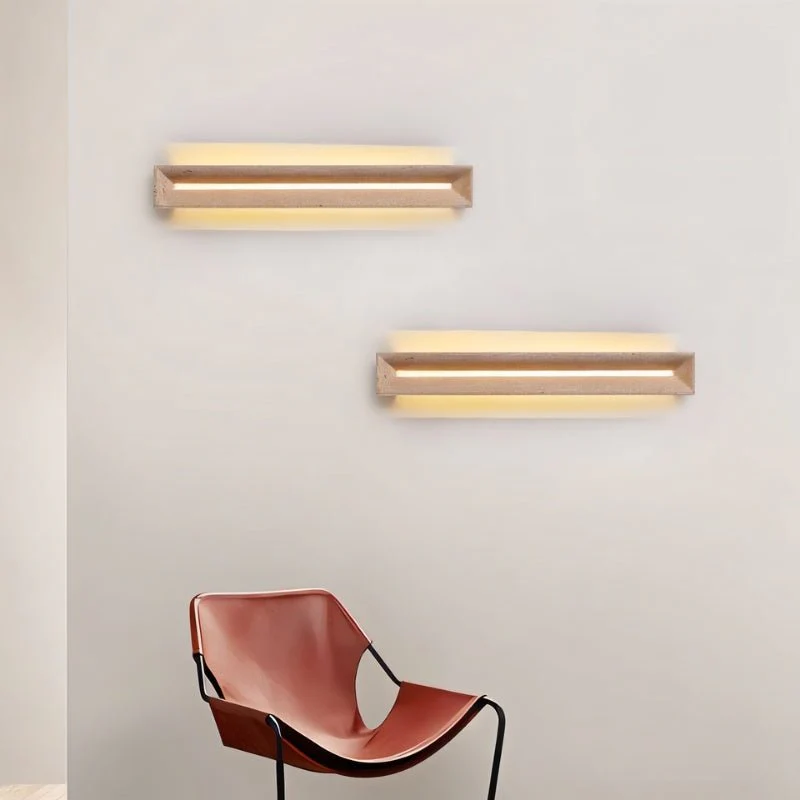 Apsu Travertine Wall Lamp - Image 3