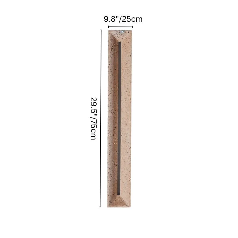 Apsu Travertine Wall Lamp - Image 7