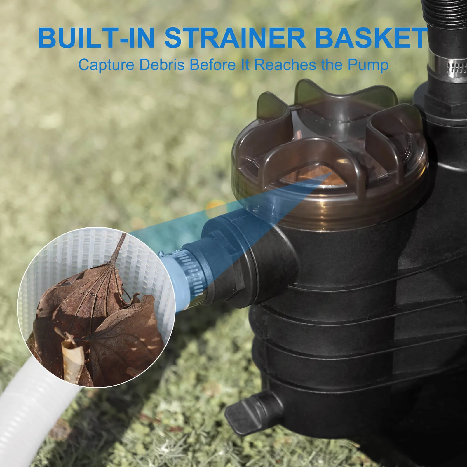 AquaMind AM13 Sand Filter Pump - Image 6