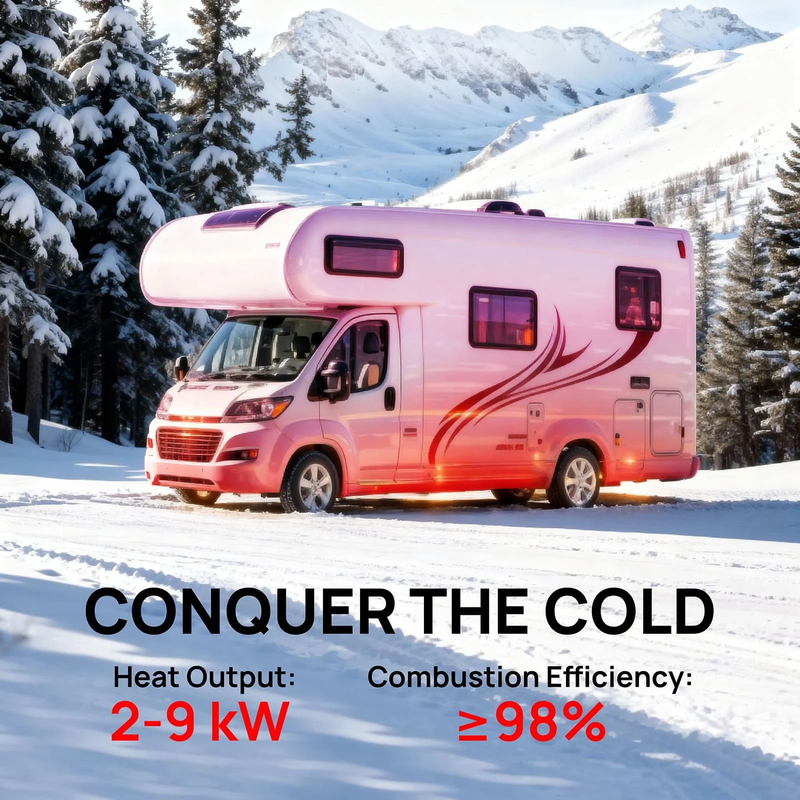 Arcade T8BP Diesel Heater, 9kW Triple Power, Toolbox Design - Image 2