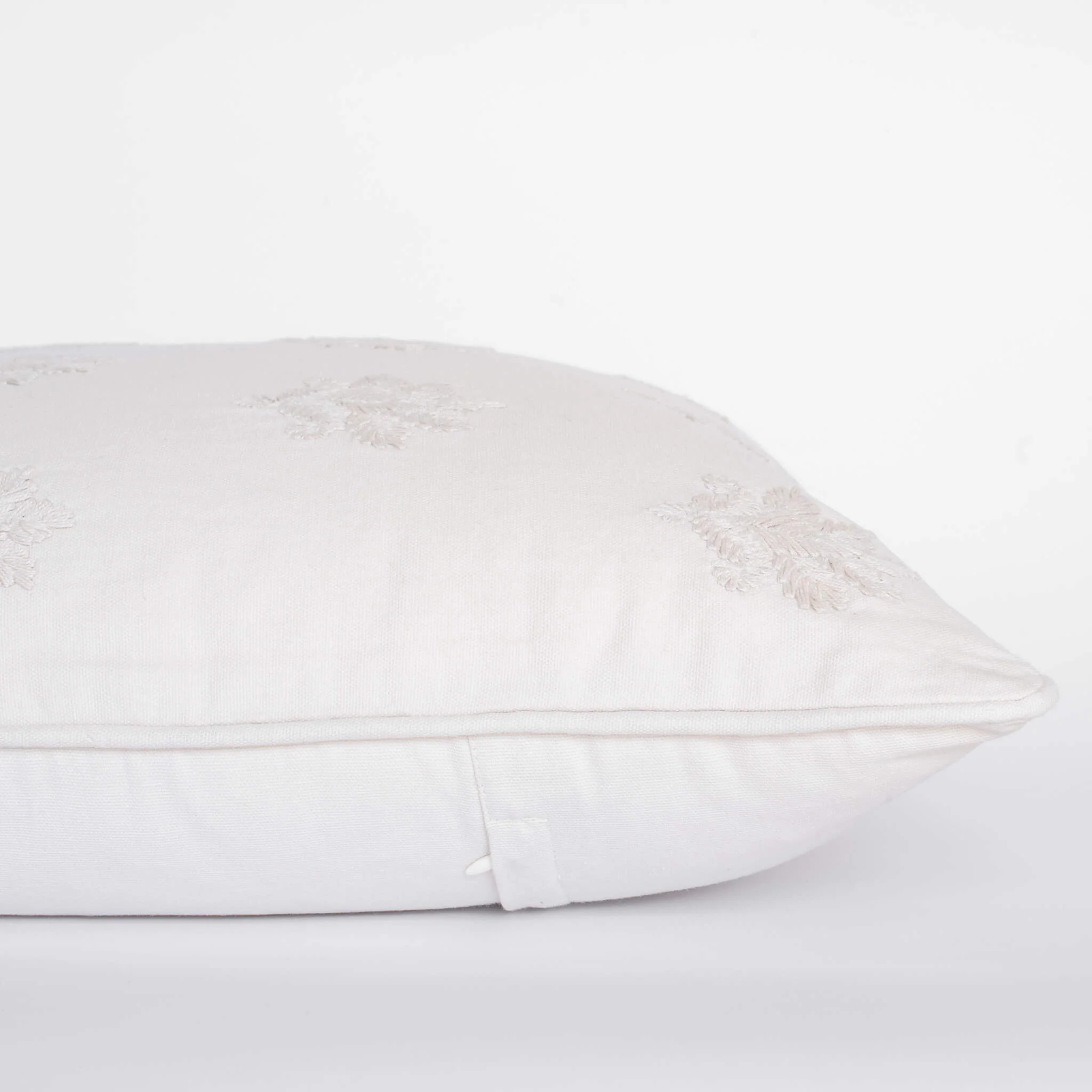 Arden Embroidered Pillow Cover | Natural - Image 6