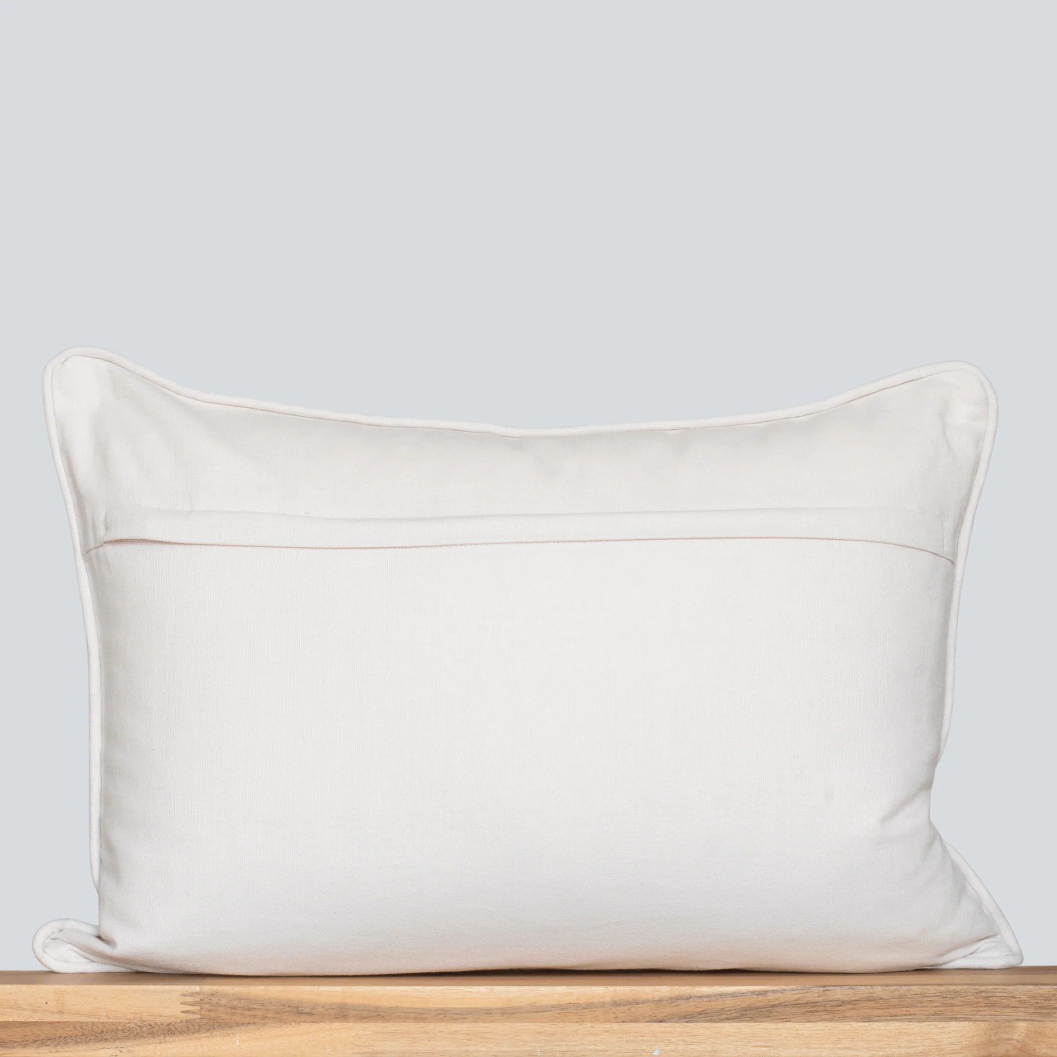 Arden Embroidered Pillow Cover | Natural | Lumbar - Image 8