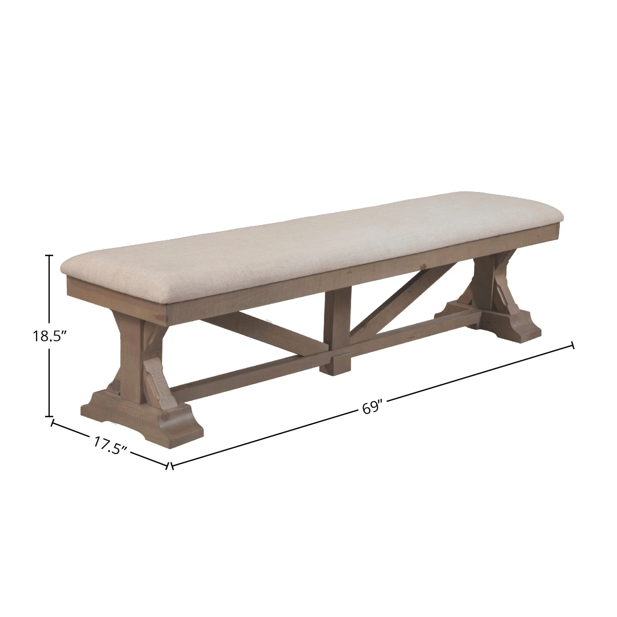Arlo Dining Bench - Image 5