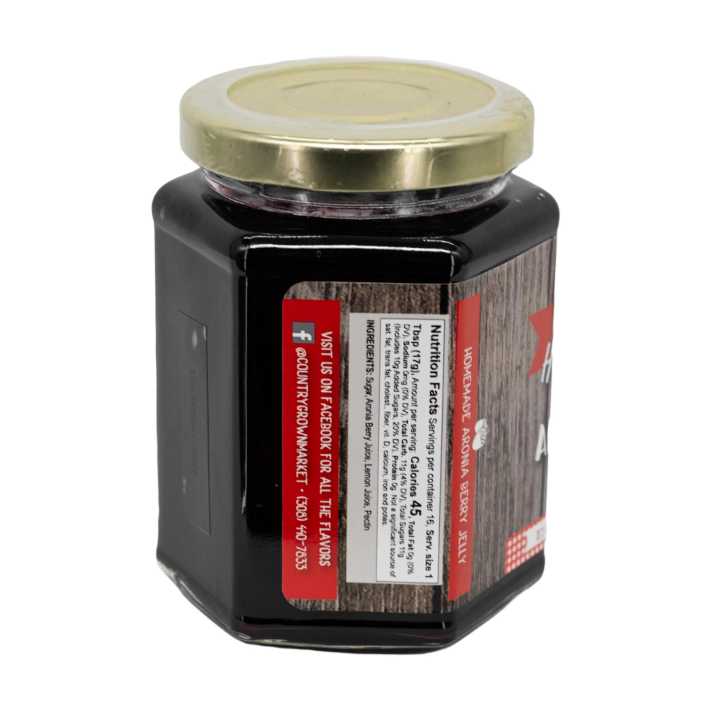 Aronia Berry Jelly | Pack of 2 | 11.5 oz | Nutt Family Jams & Jellies - Image 3