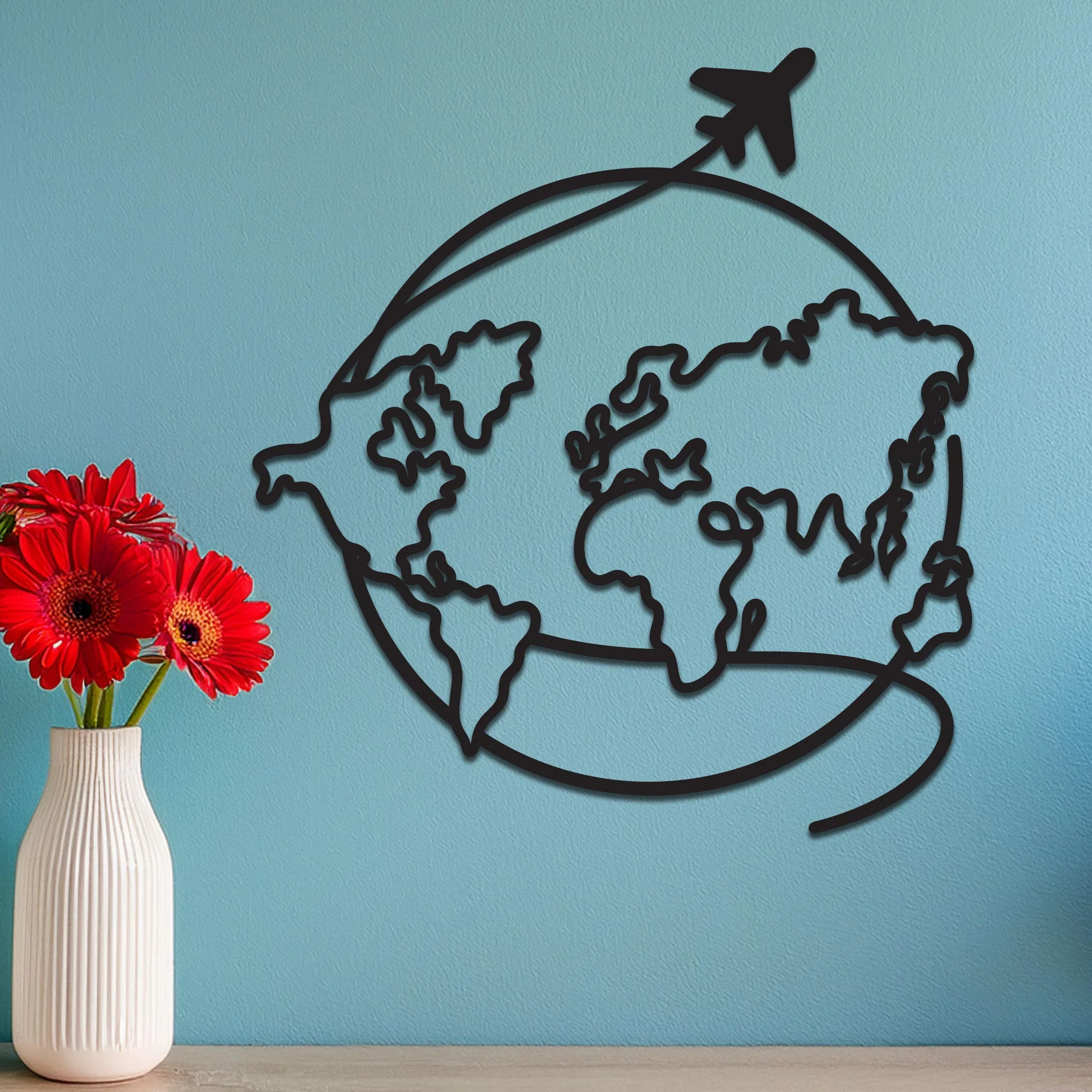Around the World Sign