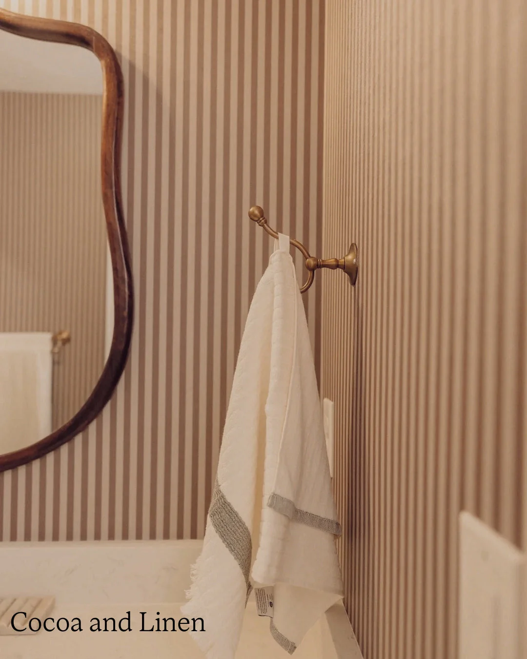 Ashbury Stripe Wallpaper by Safari Natalia x Taddy Mikelaites - Image 2