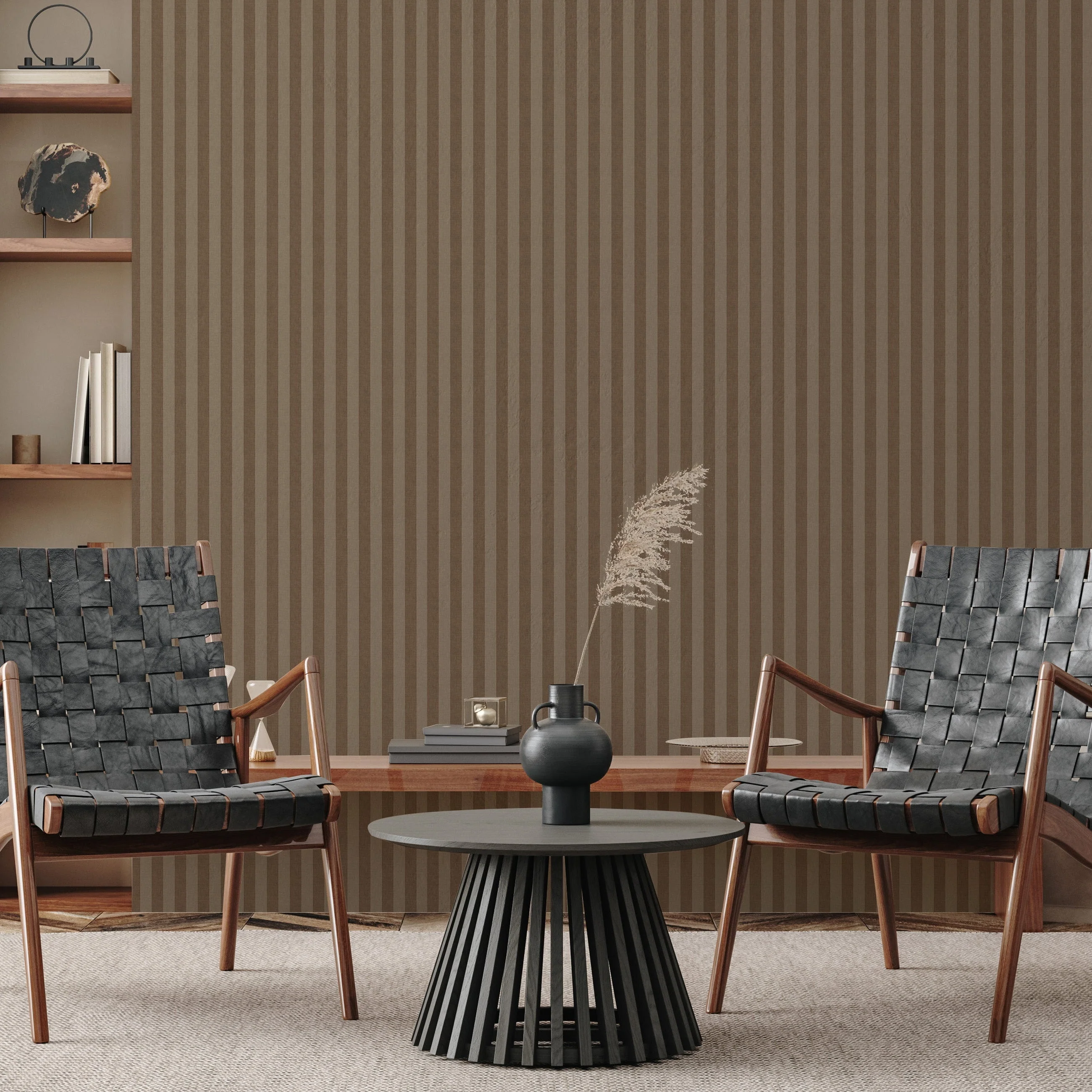 Ashbury Stripe Wallpaper by Safari Natalia x Taddy Mikelaites - Image 25