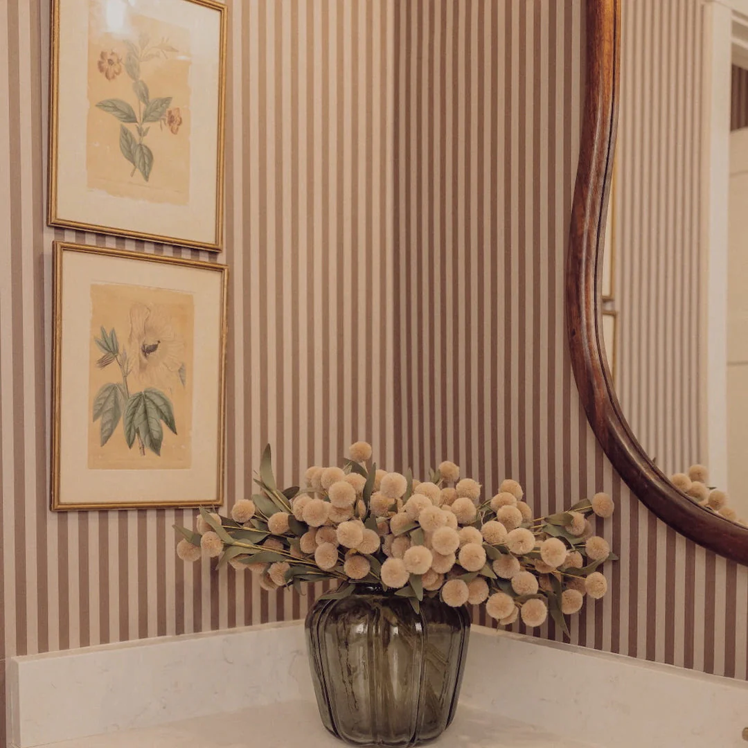 Ashbury Stripe Wallpaper by Safari Natalia x Taddy Mikelaites - Image 3