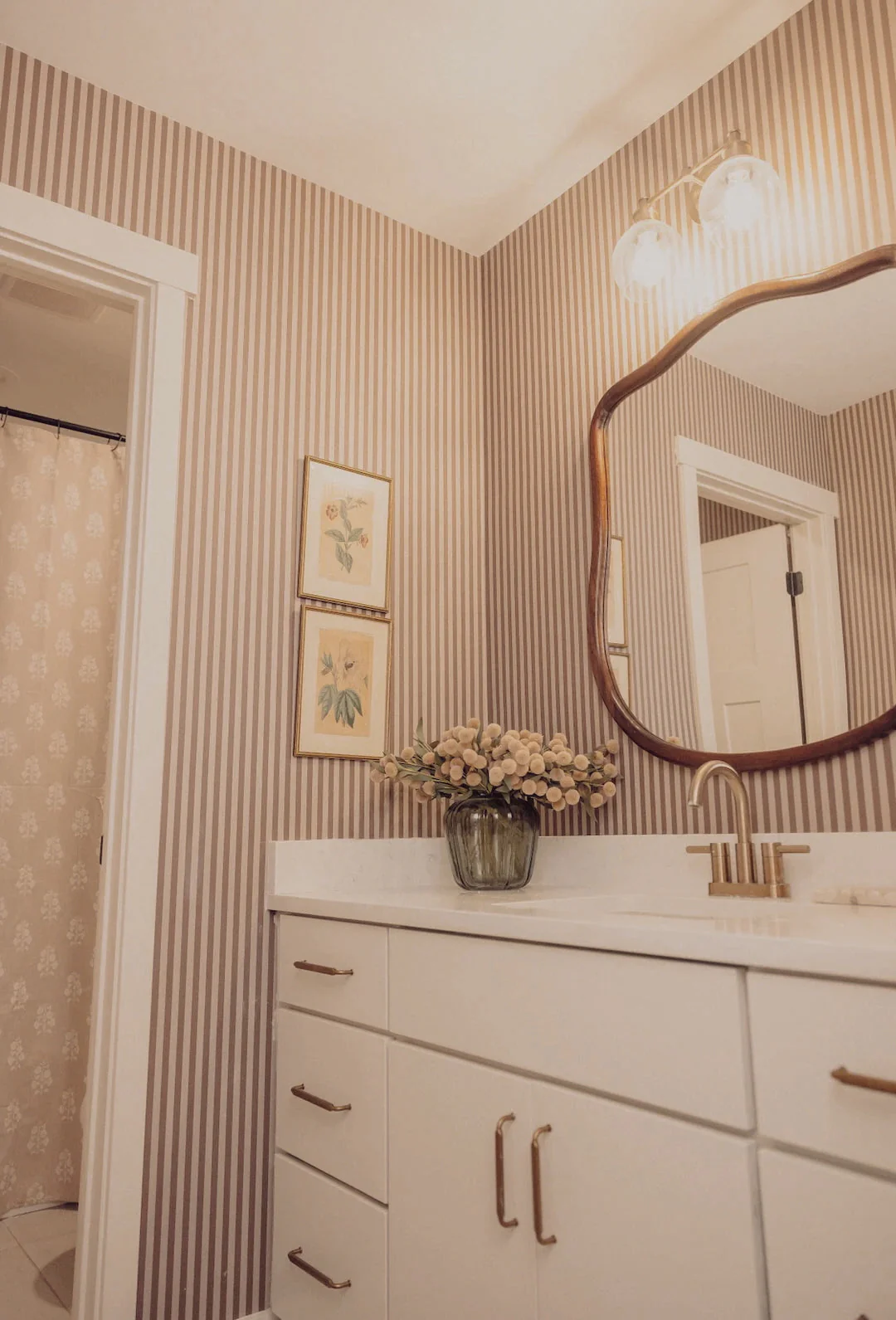 Ashbury Stripe Wallpaper by Safari Natalia x Taddy Mikelaites - Image 6