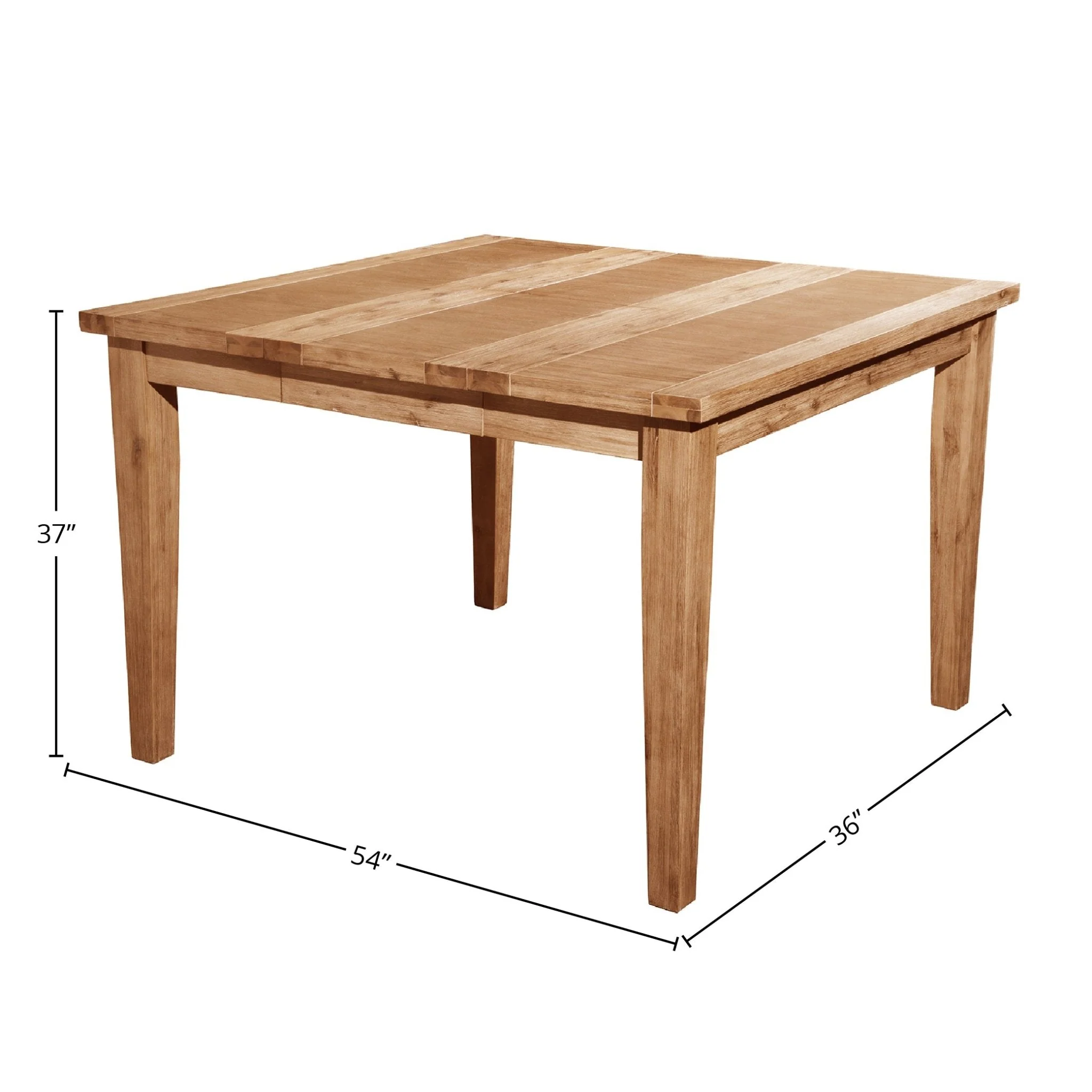 Aspen Extension Pub Table, Antique Natural - Image 5
