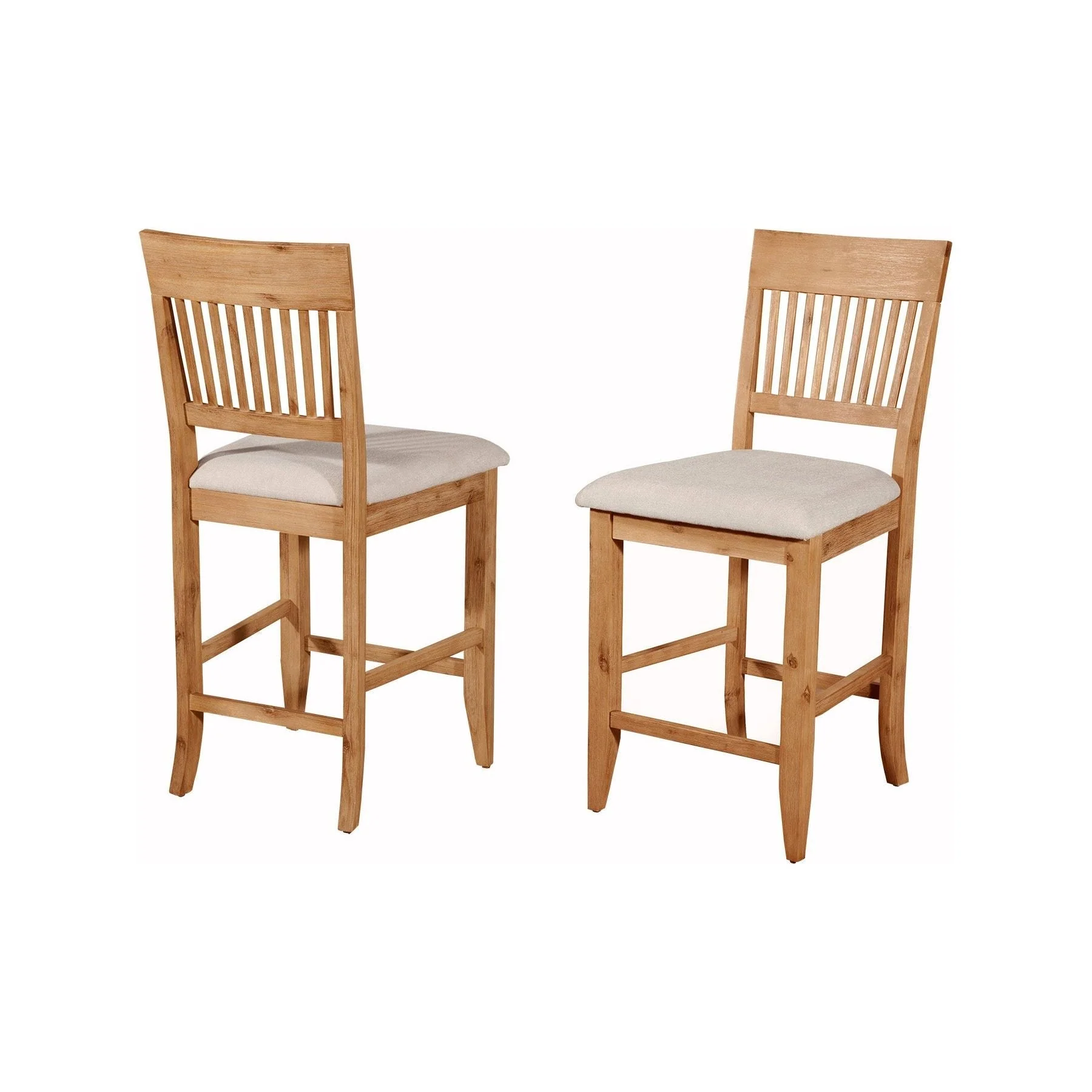 Aspen Pub Chairs, Antique Natural (Set of 2) - Image 3
